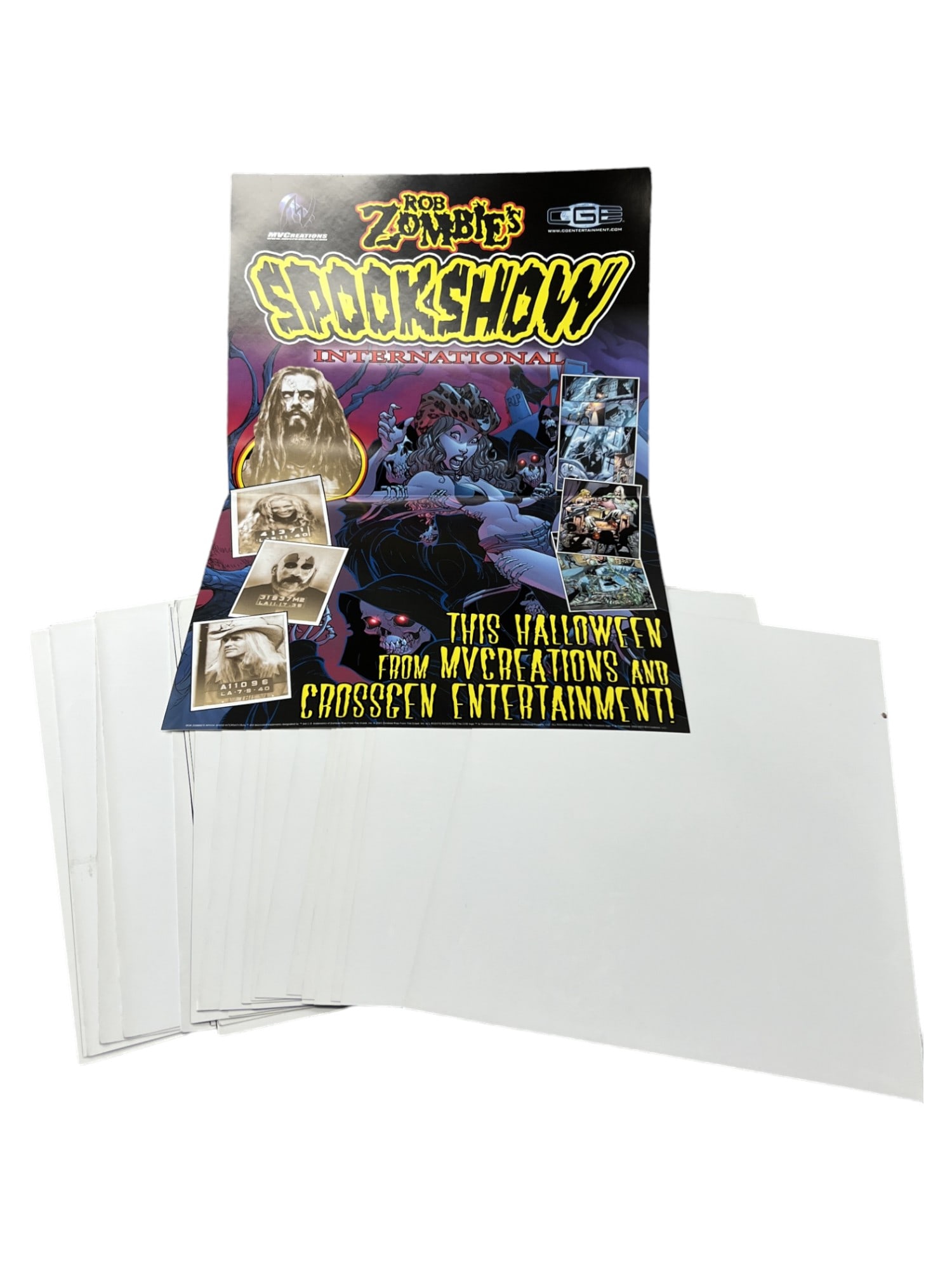 Rob Zombie Promo Posters 17" x 11' lot 25 (1 of 7)