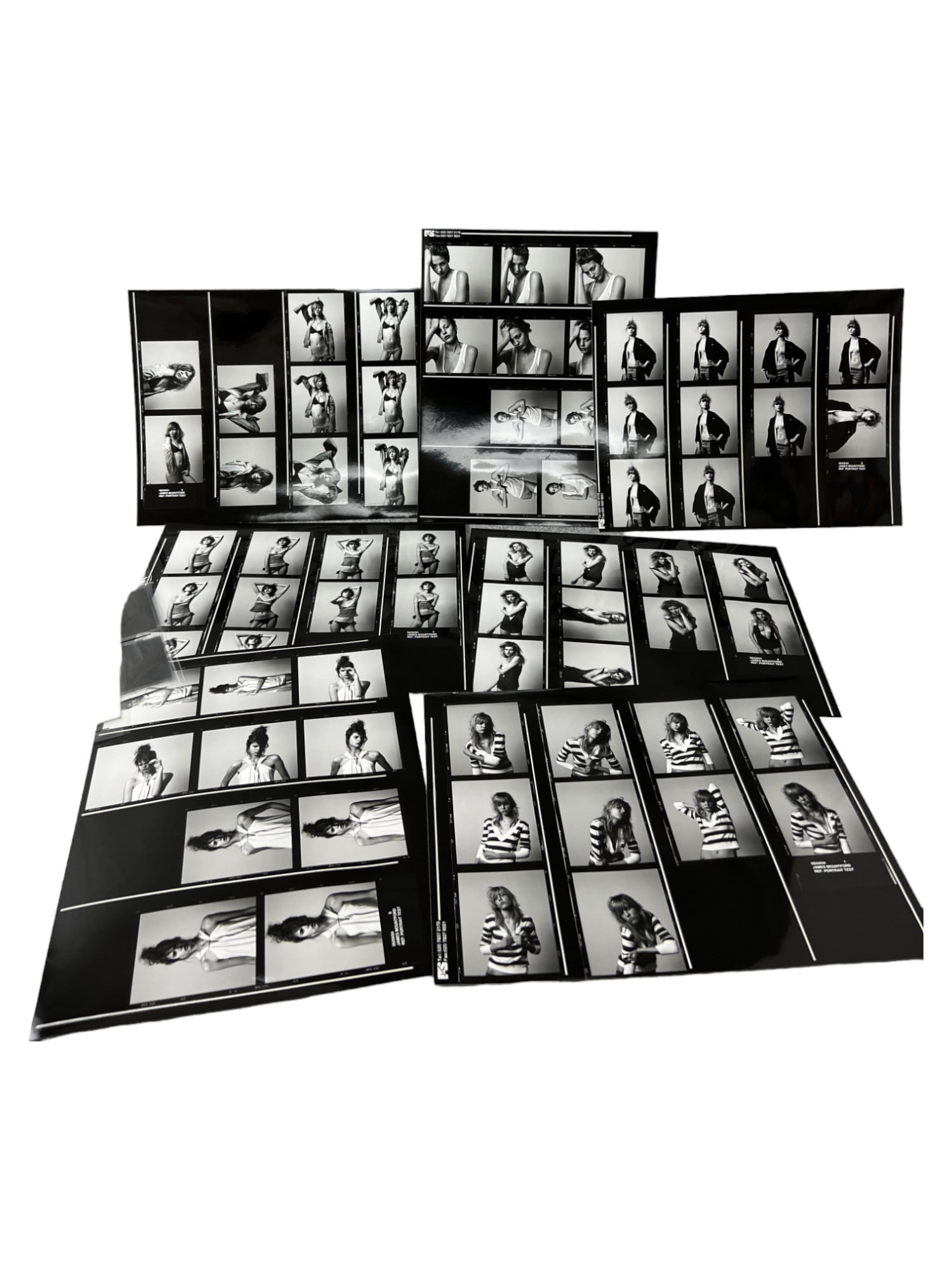 Vintage Photo Negative European French English Model fashion photographer Pinup Girl Collection lot (1 of 11)