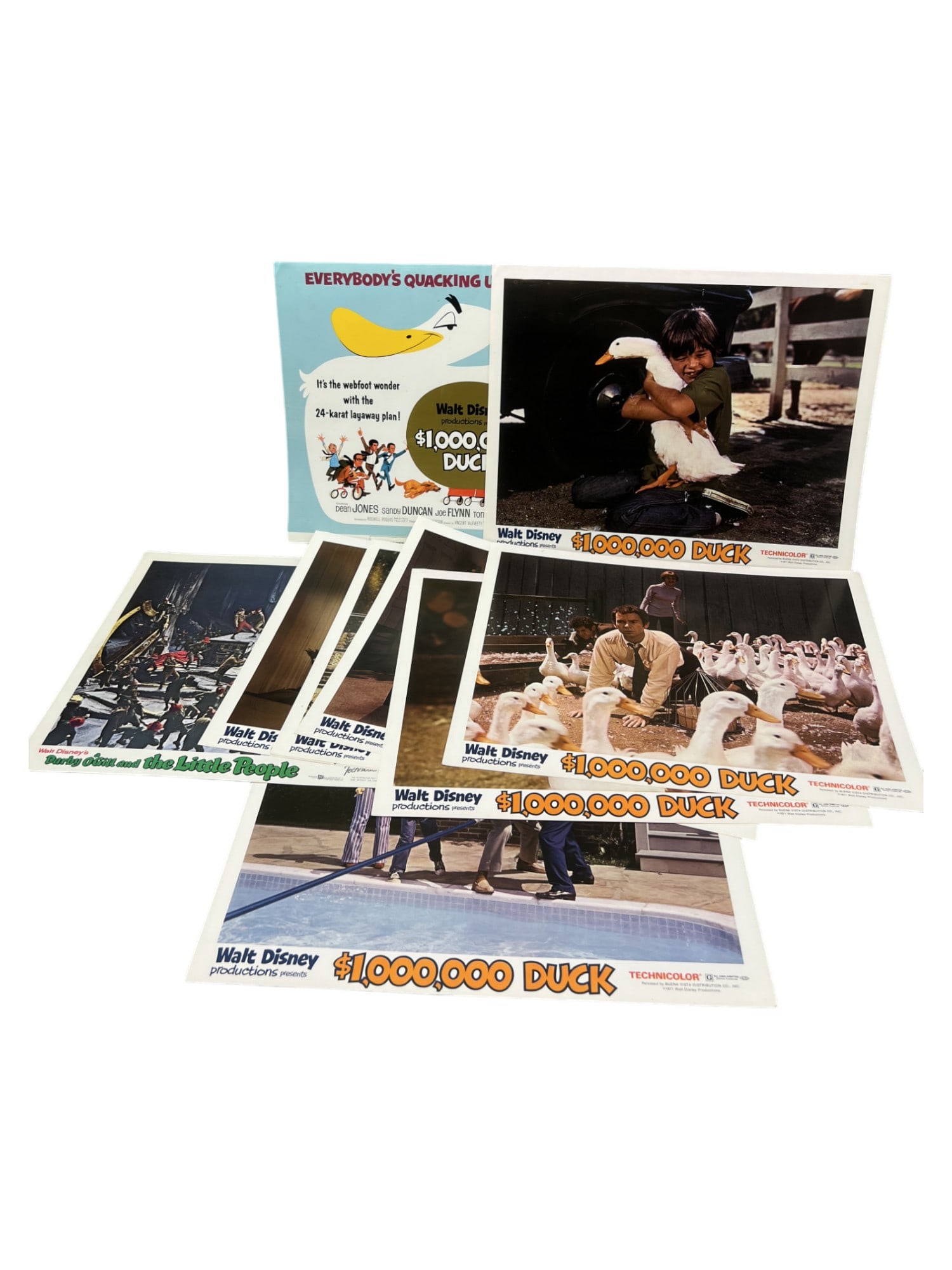 Disney Movie posters  Lobby card 11" x 14 collection lot 9 (1 of 7)