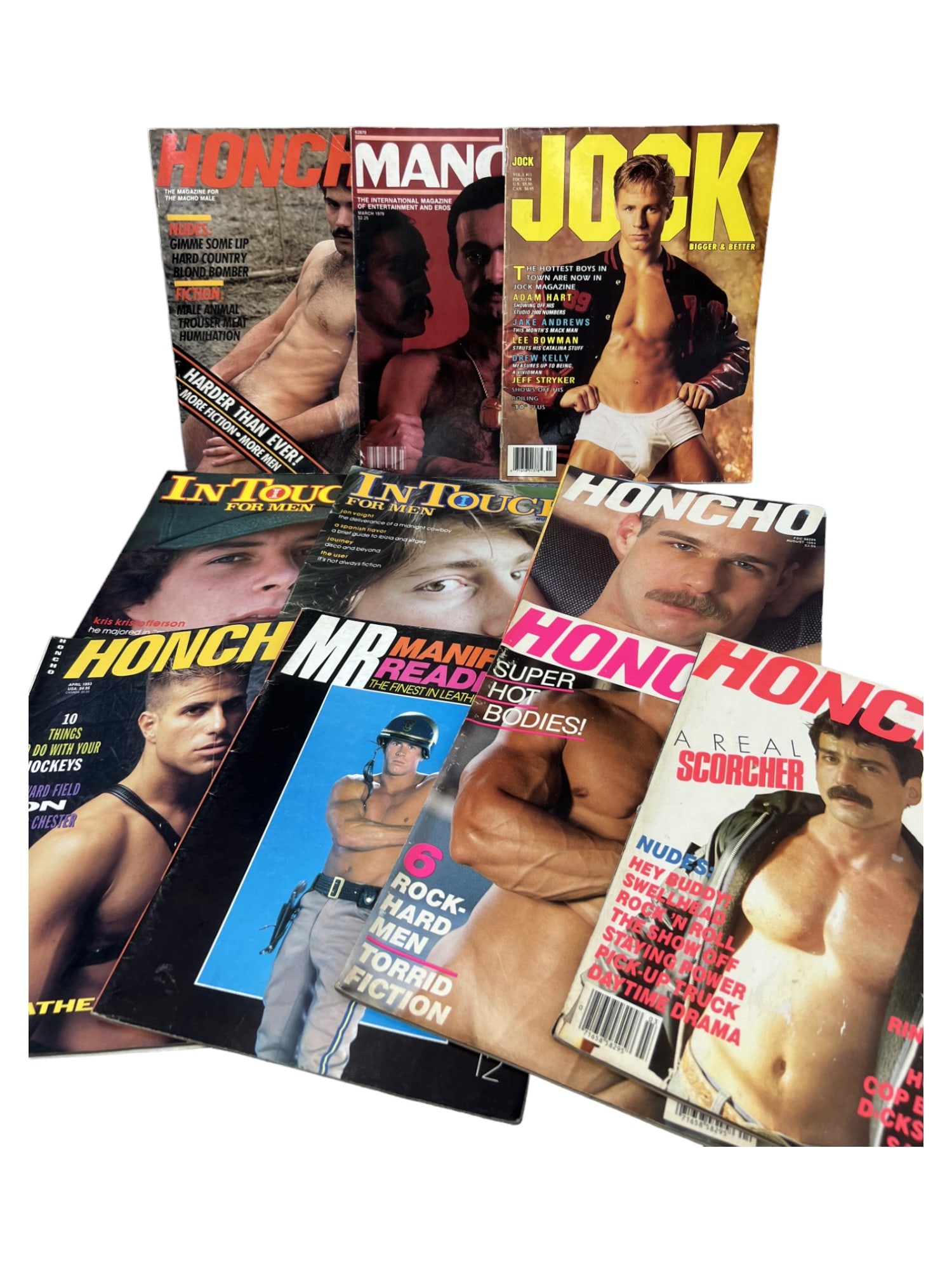 Vintage gay interest male model photo magazine collection lot 10 (1 of 8)