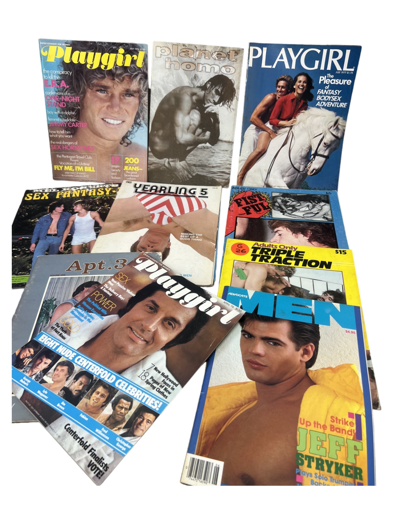 Vintage gay interest male model photo magazine collection lot 10 (1 of 9)