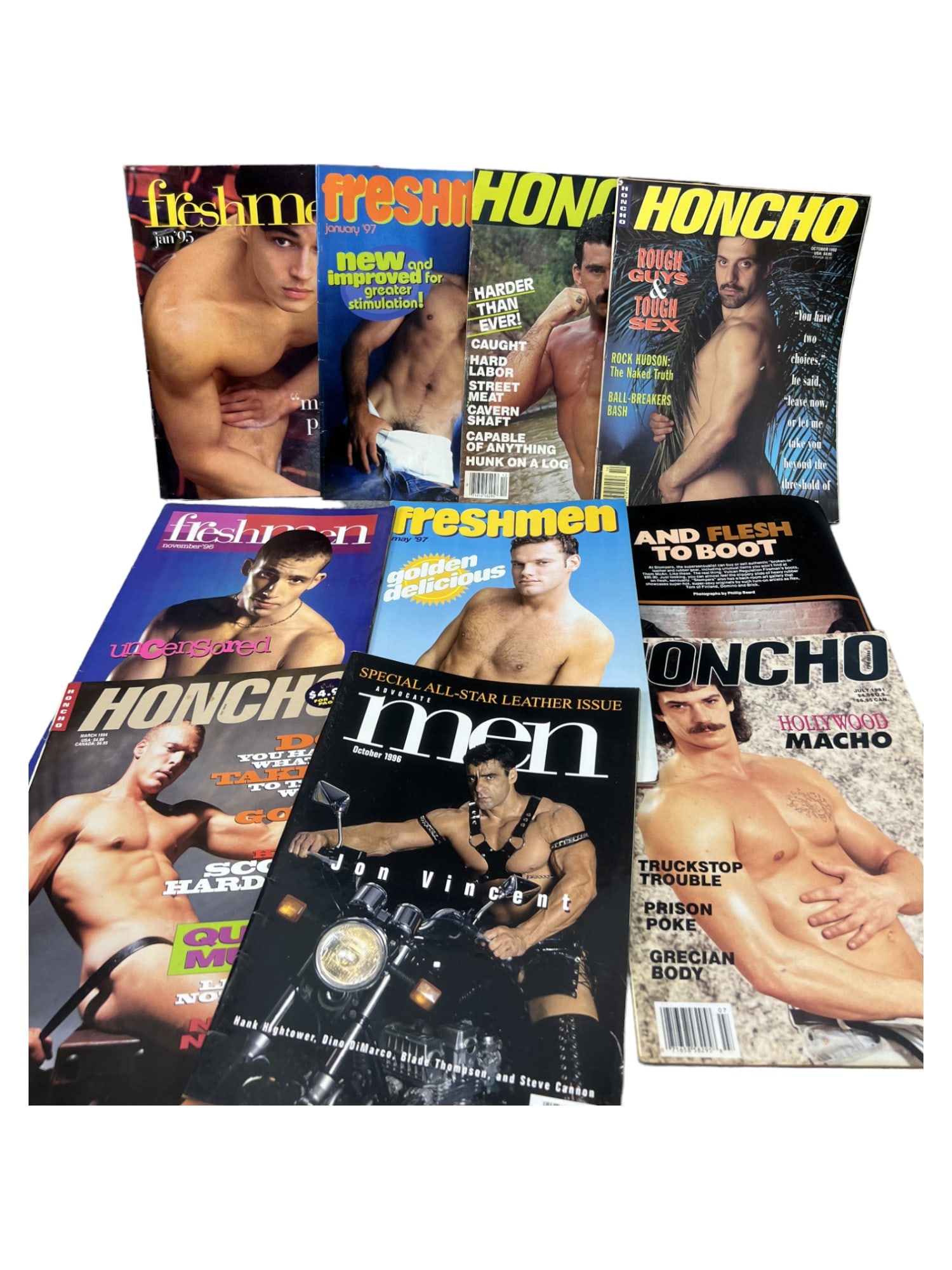 Vintage gay interest male model photo magazine collection lot 10 (1 of 6)