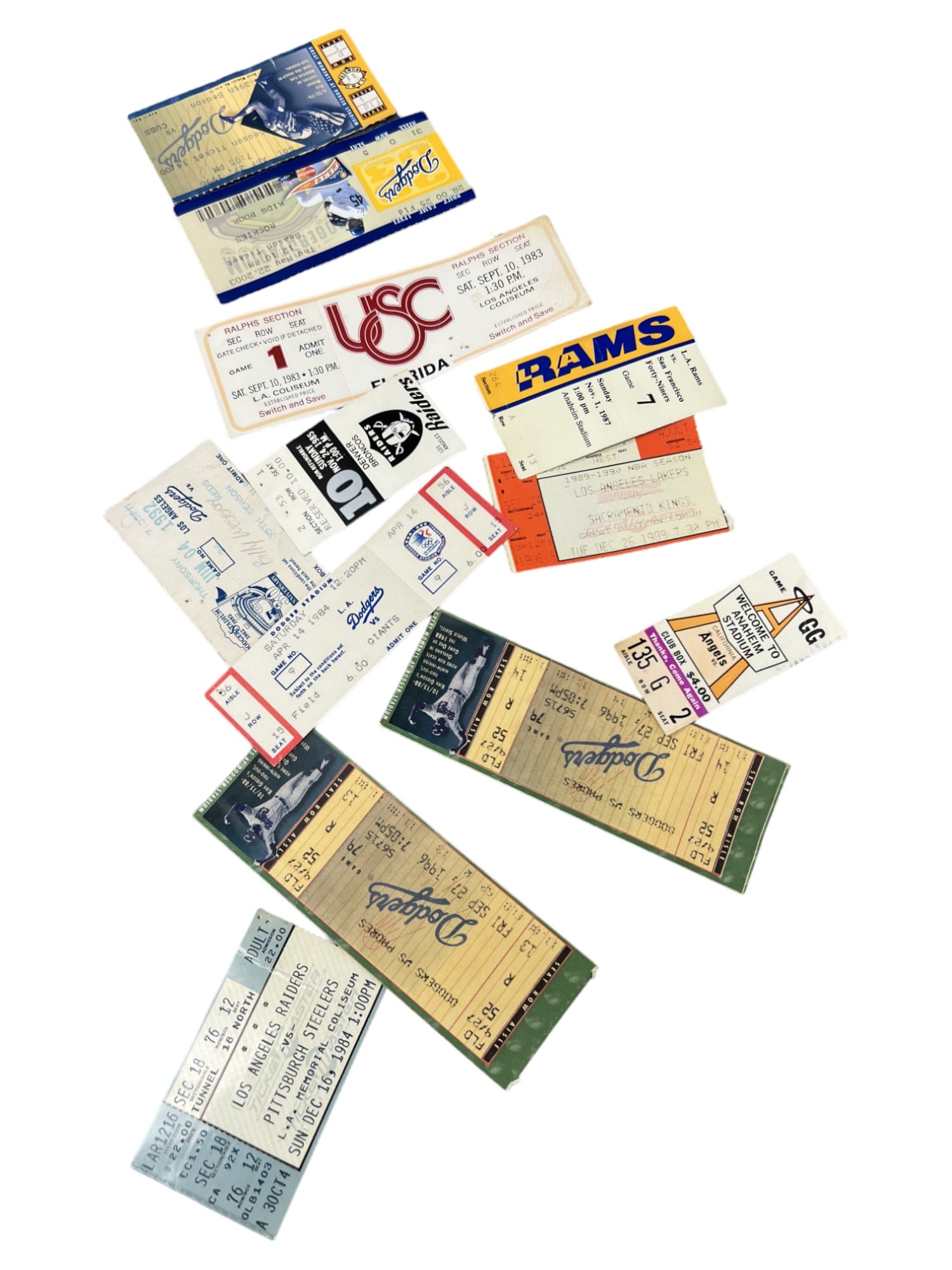 Vintage Tickets Concert & Music and Sport Ticket collection: Vintage Concert & Music and Sport Ticket collection