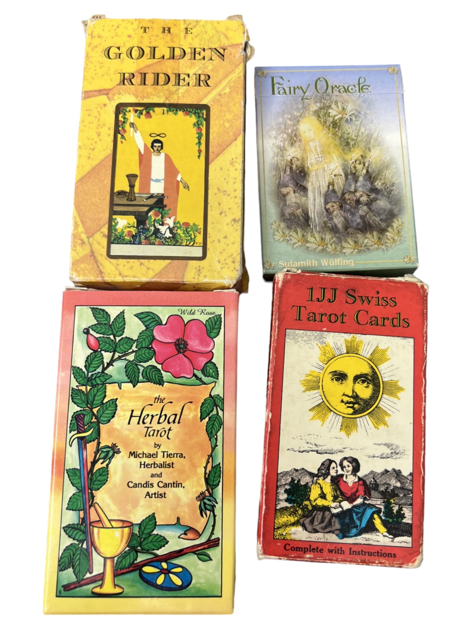 Vintage Tarot Deck Cards lot 4 (1 of 8)