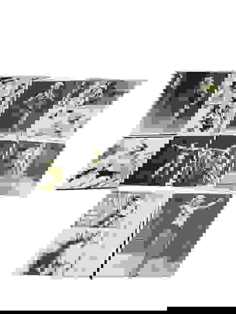 Vintage 1950's Original Burlesque Nude Pin Up Model Risque 8x10 Black And White Photographs Auction