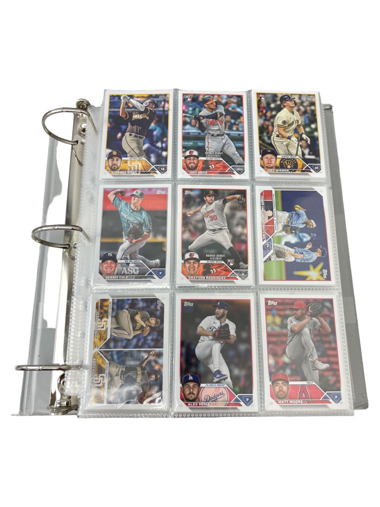 Huge Baseball MLB Trading Card Collection Binder (1 of 9)