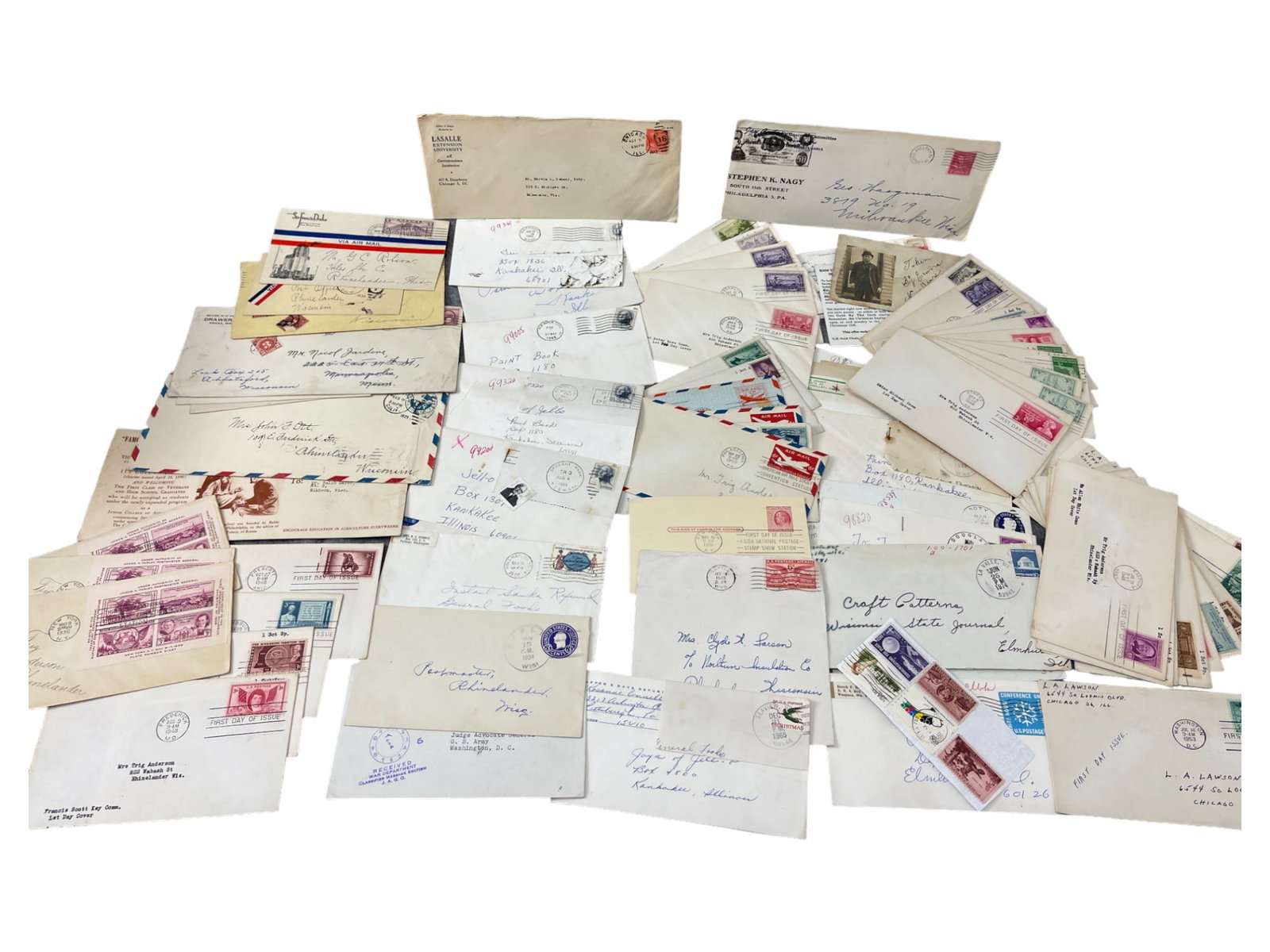 Vintage Collection Lot Of First Day Issues, Stamps & Envelopes (1 of 9)