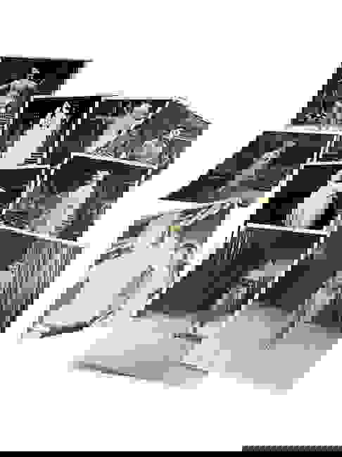 Vintage 1950's Original Burlesque Nude Pin Up Model Risque 8x10 B&w