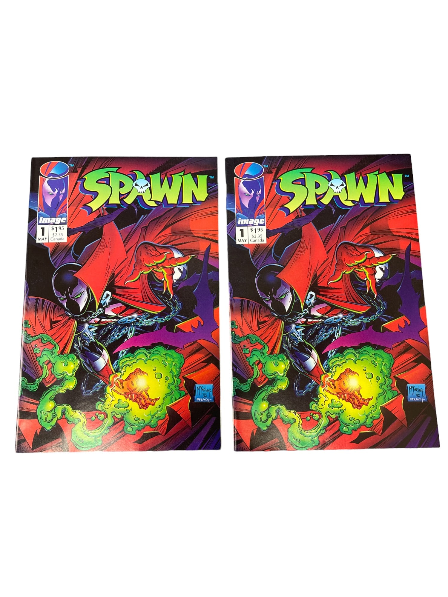 Spawn #1 Todd McFarlane Comic Book Lot (1 of 14)