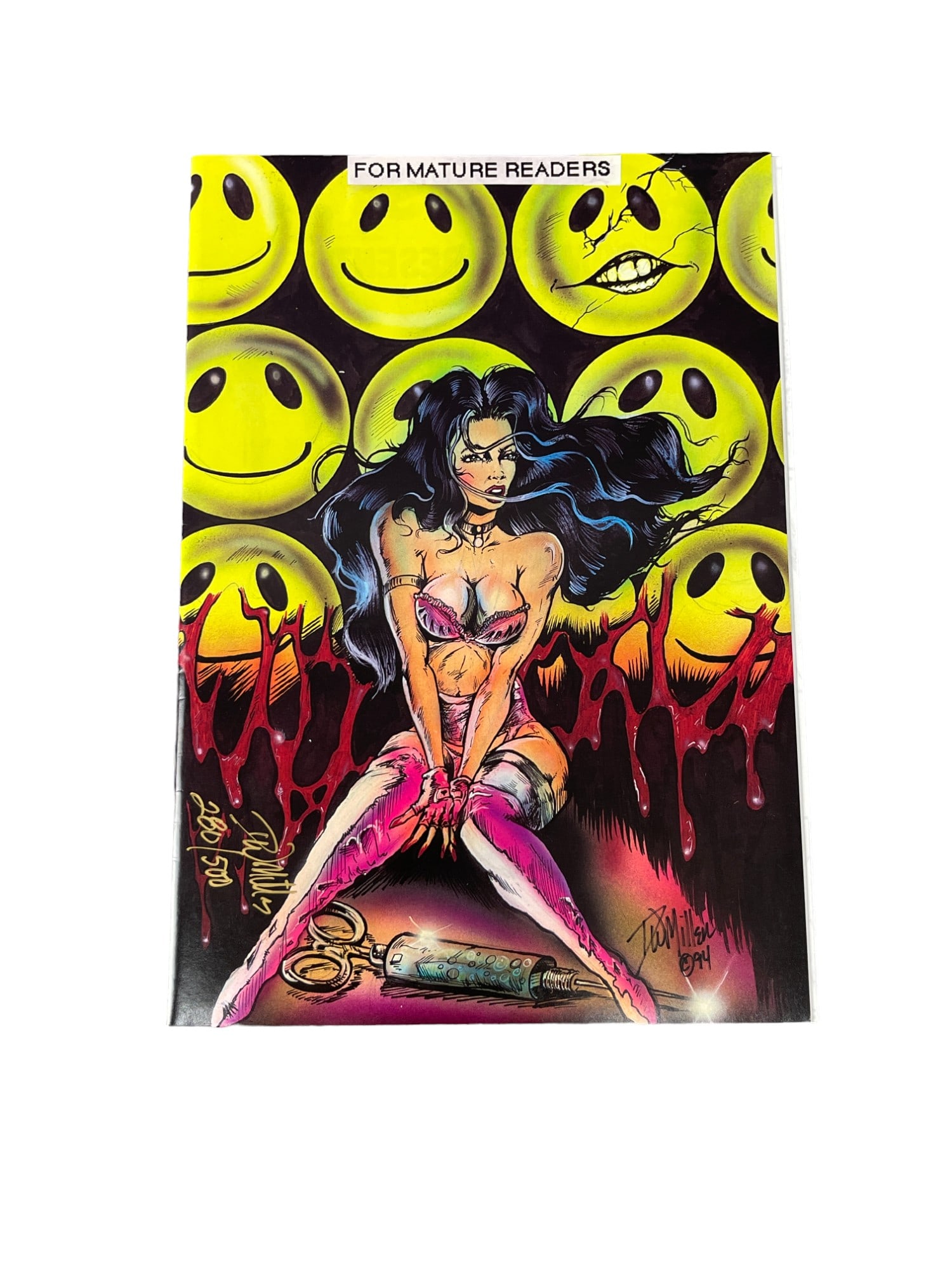 Verdict Special Edition Ashcan Mature Comic Book Signed by David W. Miller 280/500 (1 of 6)