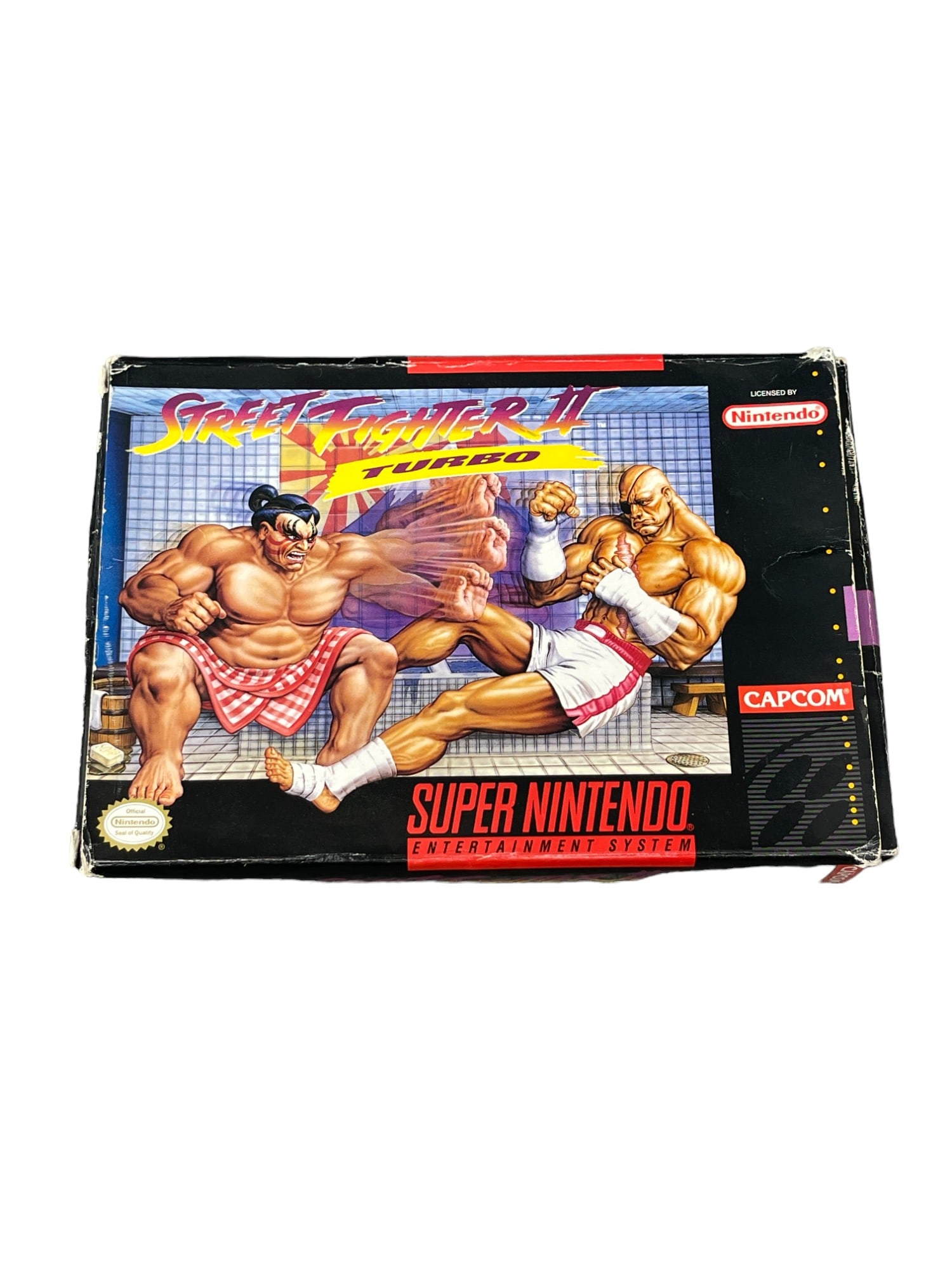 1993 Super Nintendo SNES Street Fighter II 2 Turbo Video Game (1 of 5)