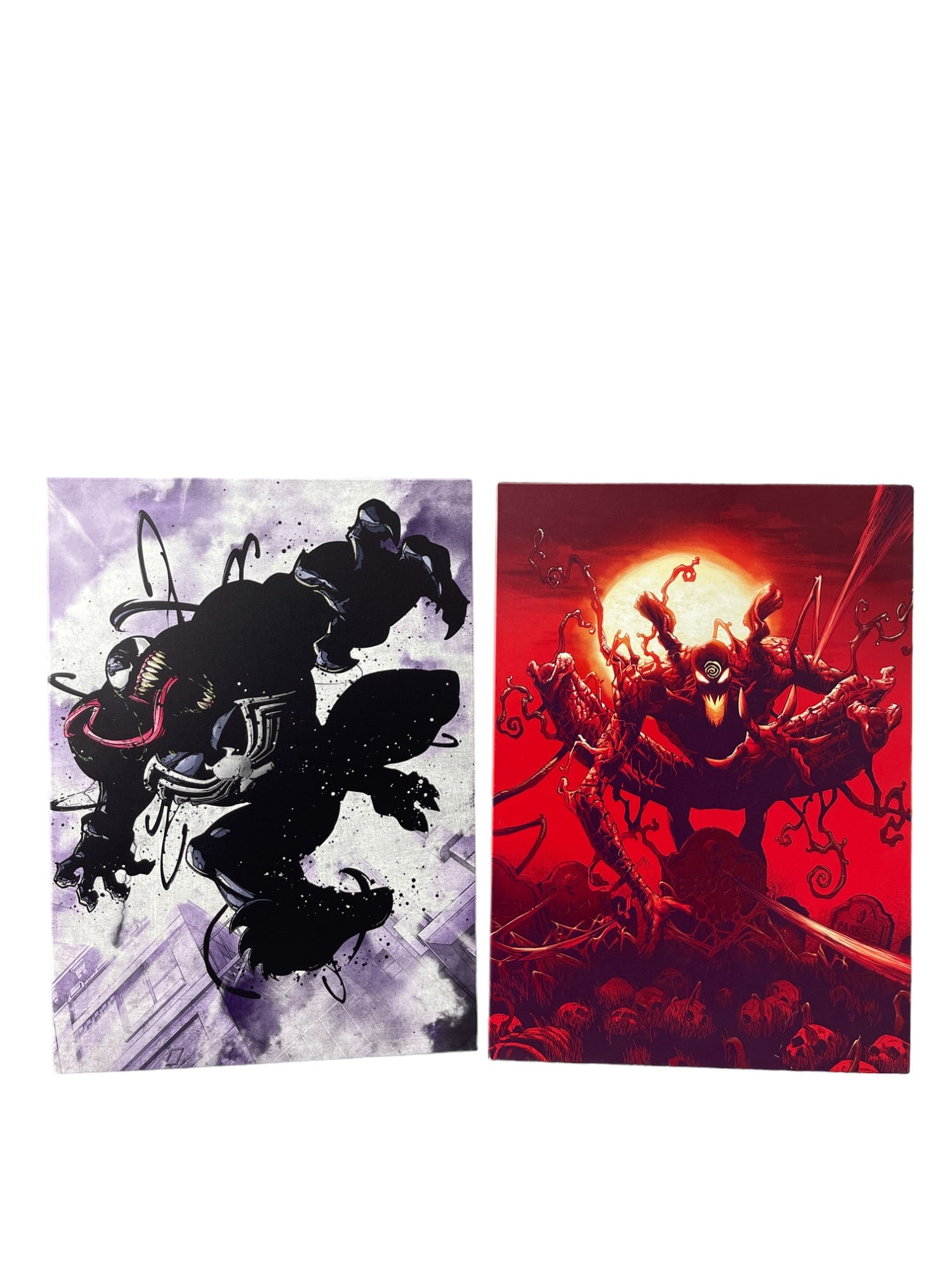 Marvel Carnage and Venom Metal Displate Posters (1 of 4)