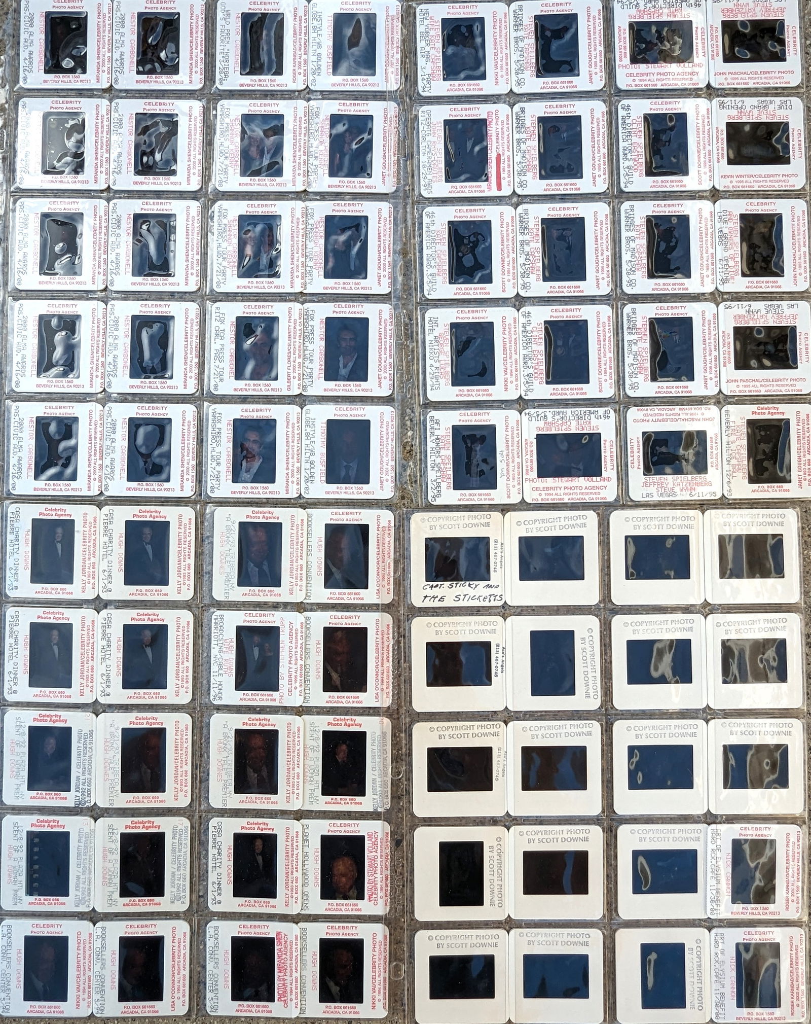 Assorted Hollywood Celebrity Paparazzi slides (1 of 5)