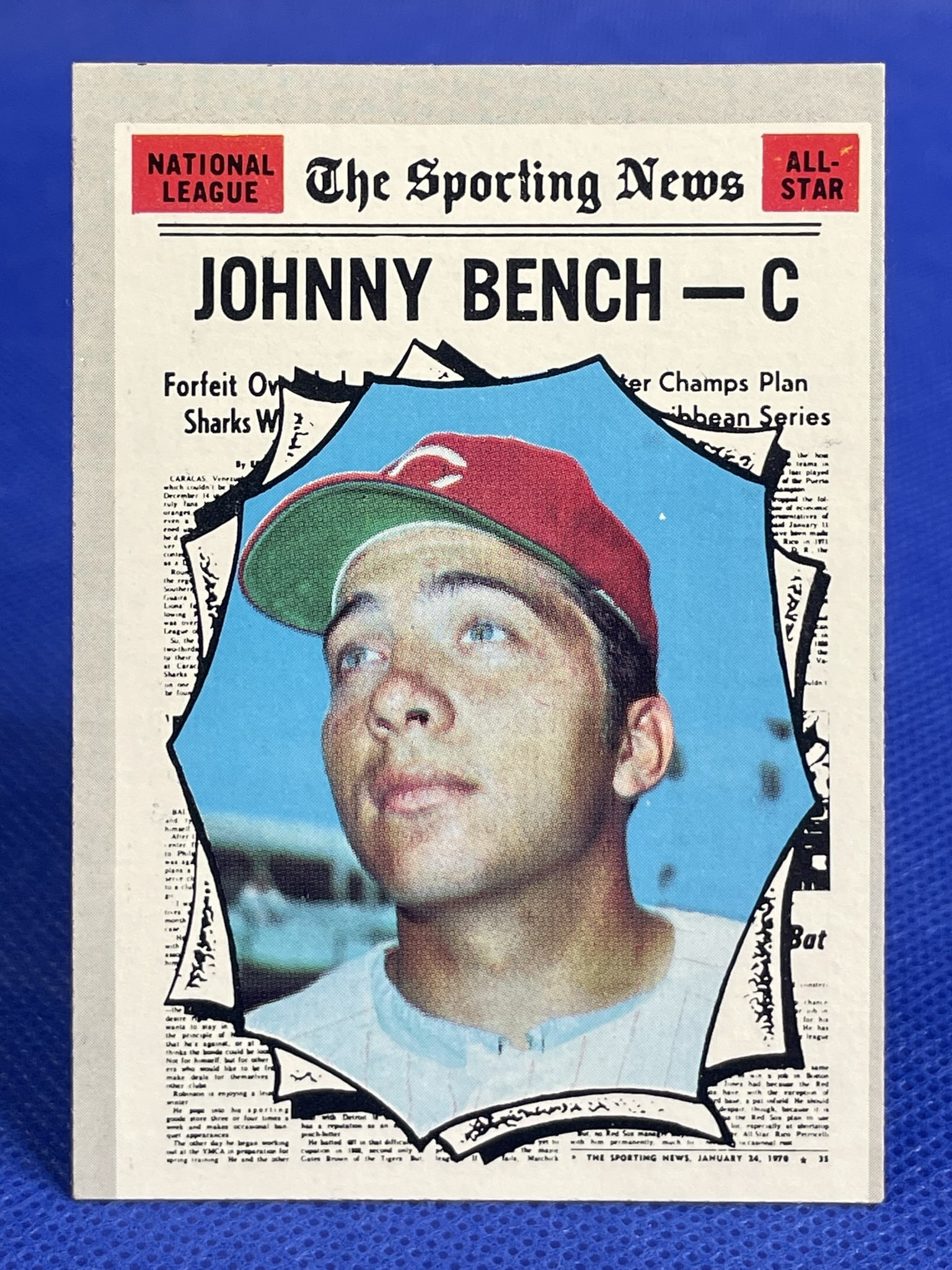 Johnny Bench 1970 TOPPS (1 of 2)