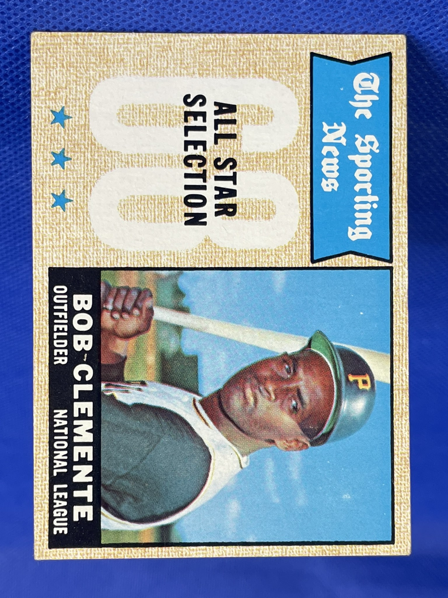 Roberto Clemente 1968 TOPPS (1 of 2)