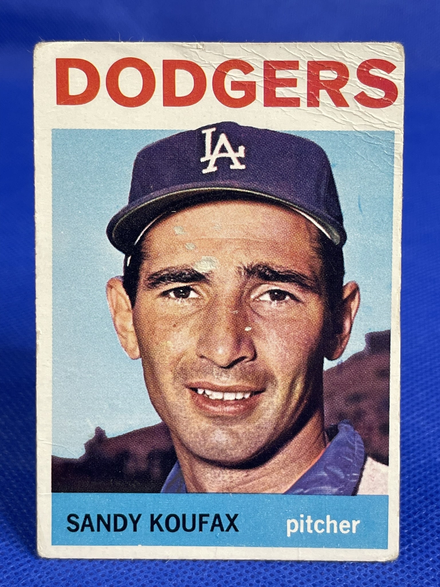 Sandy Koufax, 1964 TOPPS: Sandy Koufax, 1964 TOPPS