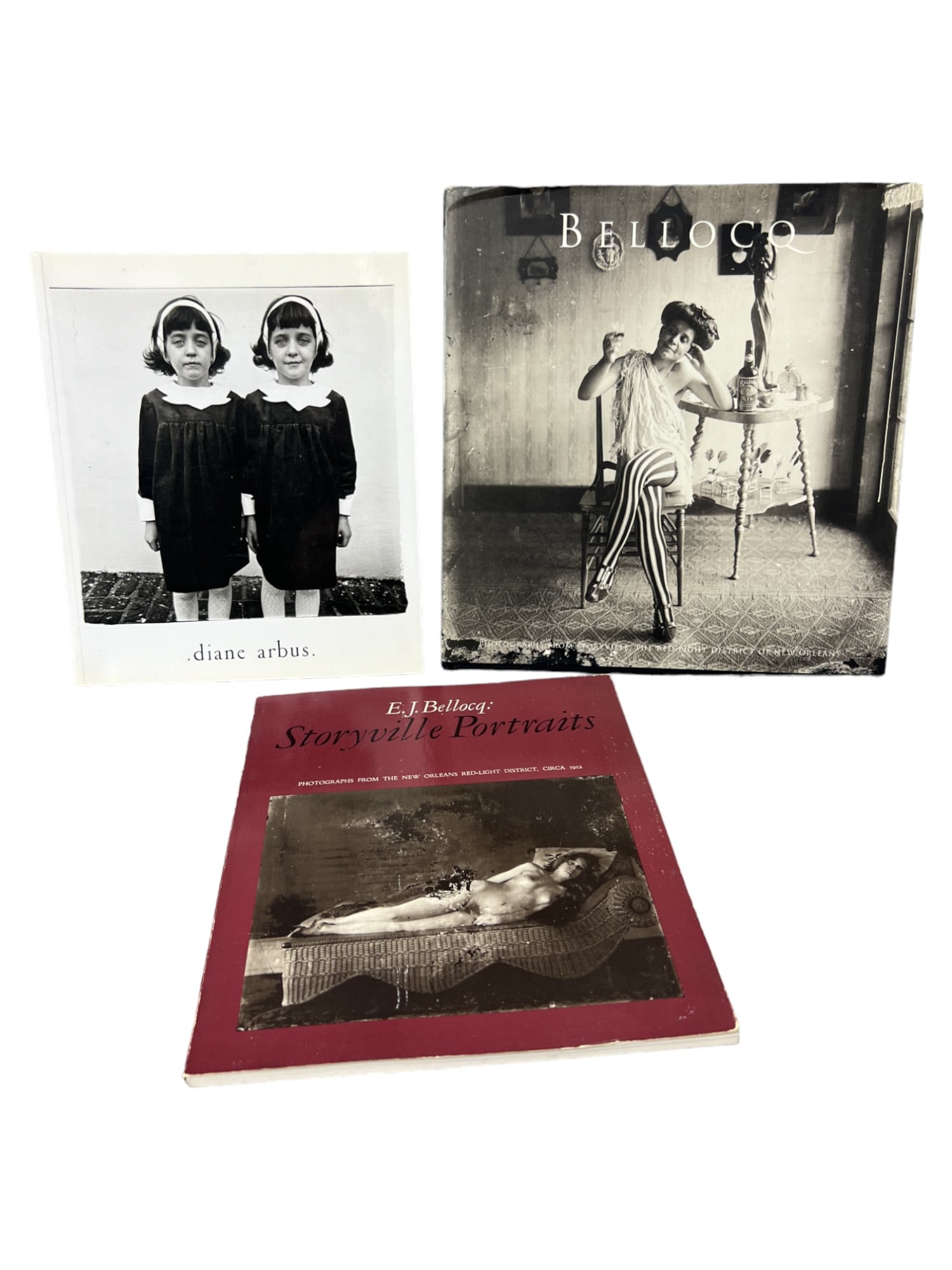 Art photography books COLLECTION BELLOCQ DIANE ARBUS LOT 3 (1 of 11)