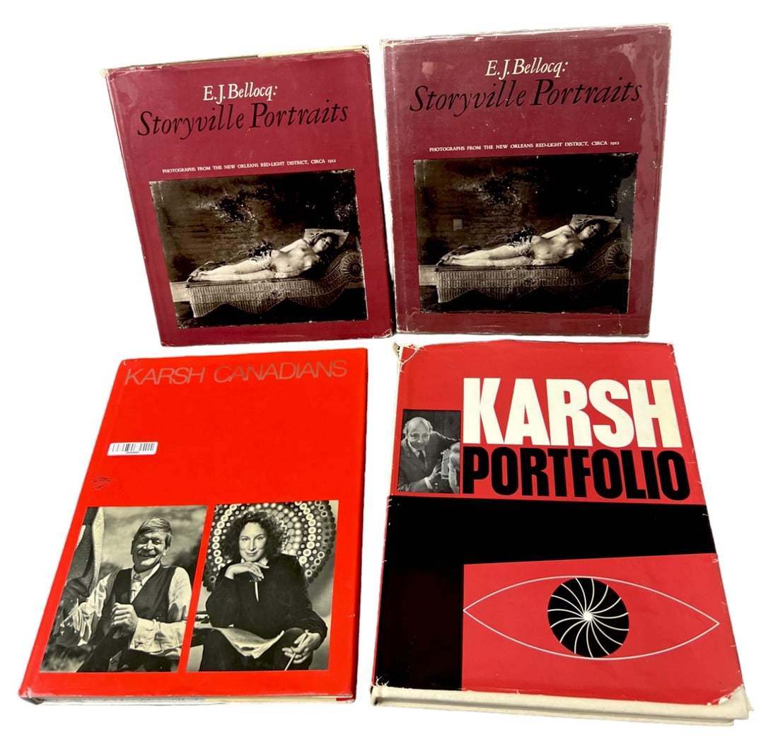Art photography books COLLECTION BELLOCQ KARSH LOT 4 (1 of 18)