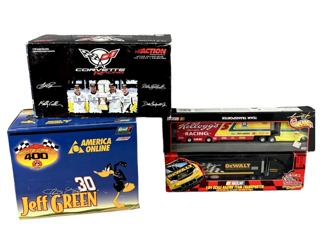 VINTAGE NASCAR HOTWHEEL MODEL CAR COLLECTION LOT 4 (1 of 14)