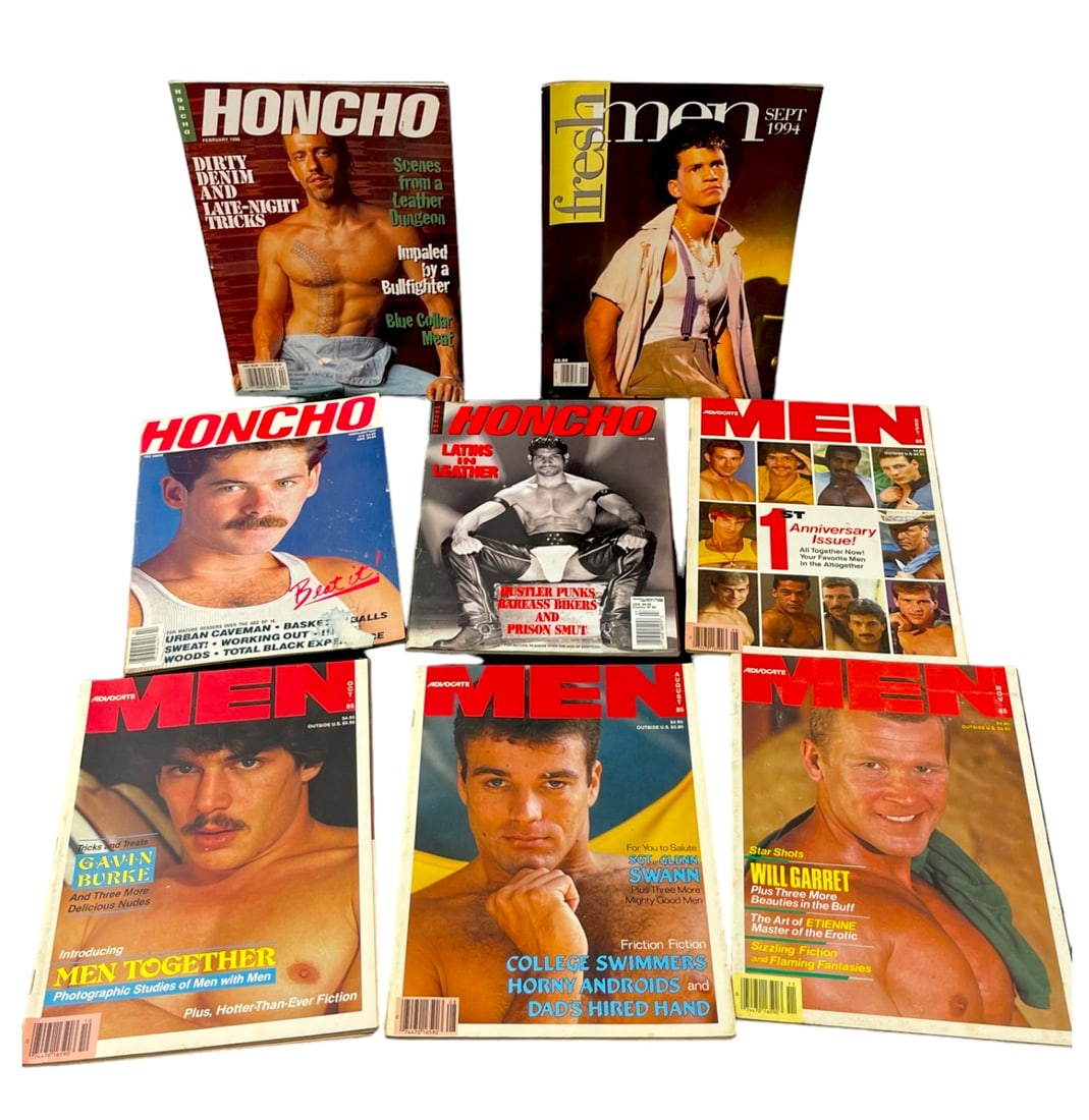 Vintage Gay Interest Male Model Photo Magazine Collection lot 8: Vintage Gay Interest Male Model Photo Magazine Collection lot 8