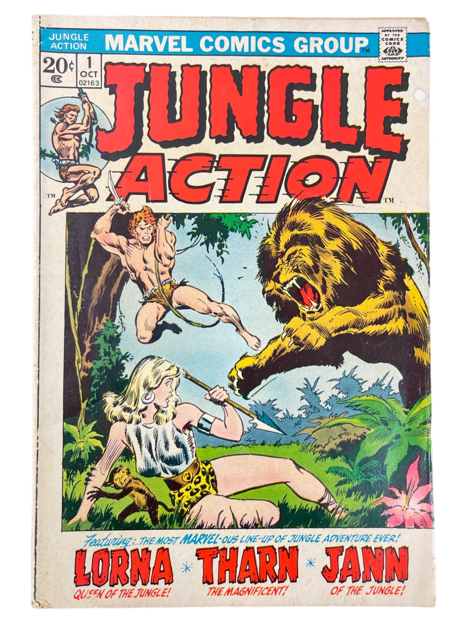 Marvel Comics Jungle Action #1 1972 (1 of 6)