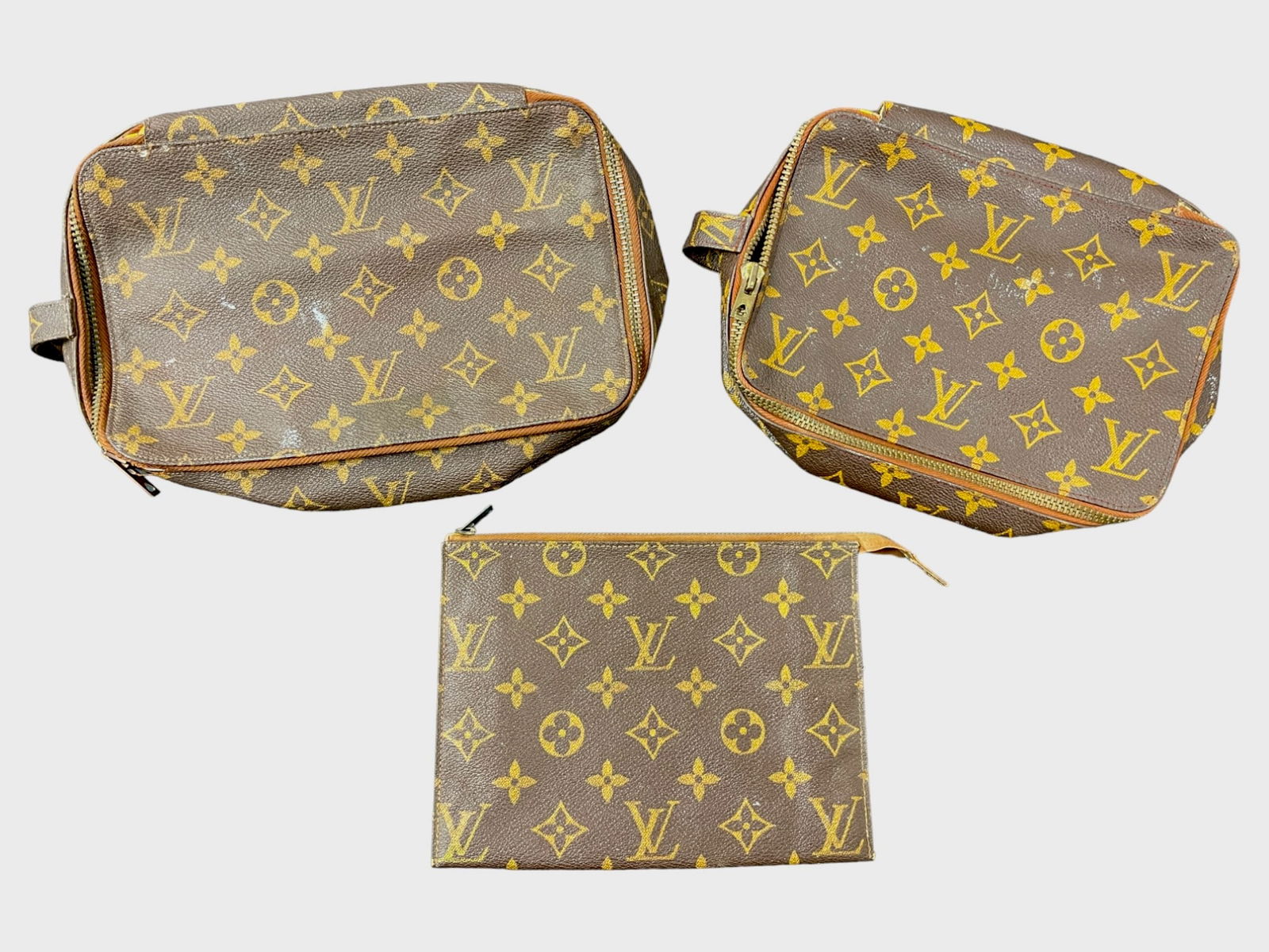 Louis Vuitton Toiletry Bag Collection Lot (1 of 6)