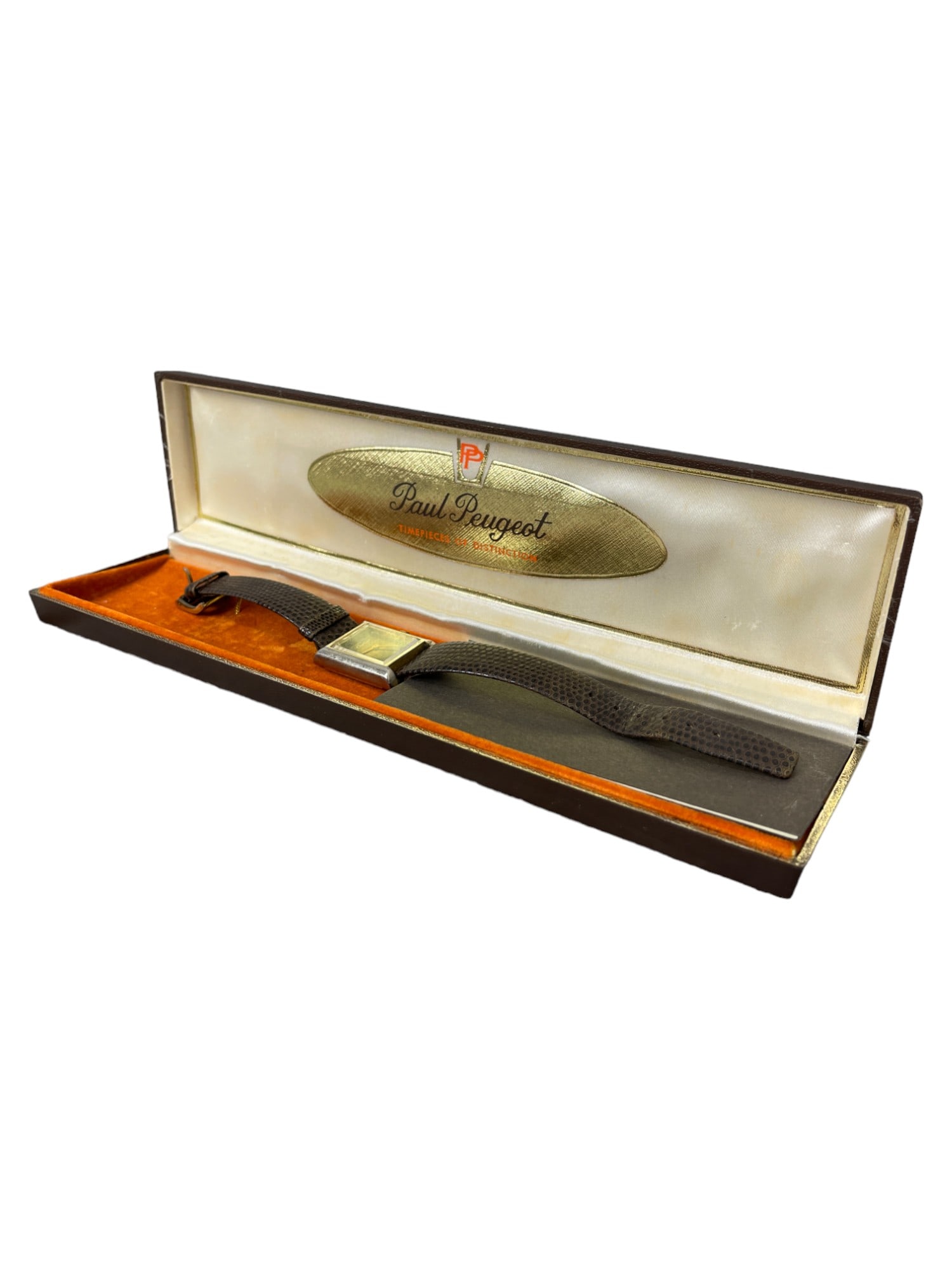 VINTAGE CARTIER TIGER EYE DIAL MANUAL WIND WATCH WORKING (1 of 8)