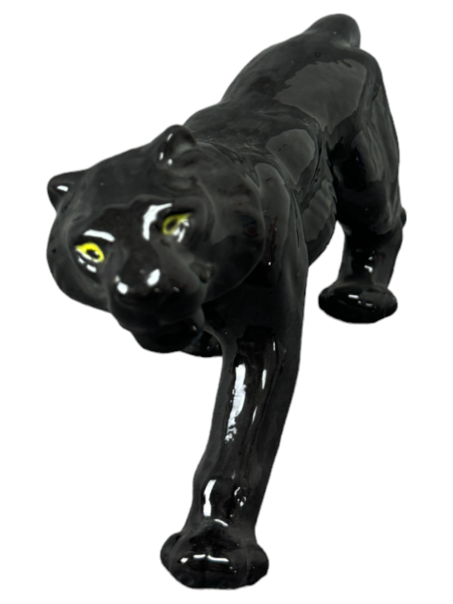 Porcelain Tiger Statue: Porcelain Tiger Statue