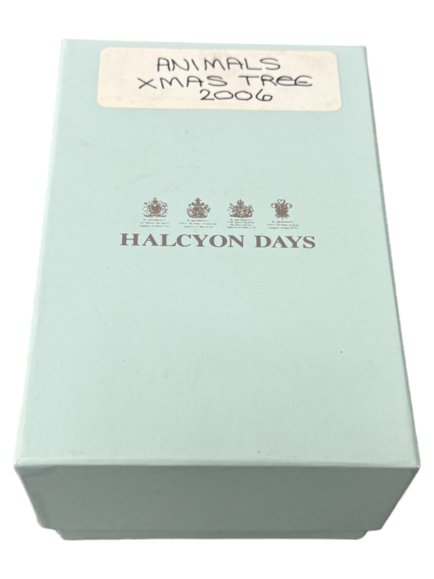 Halcyon Days 2006 Animals Christmas Tree Enamel Box (1 of 5)