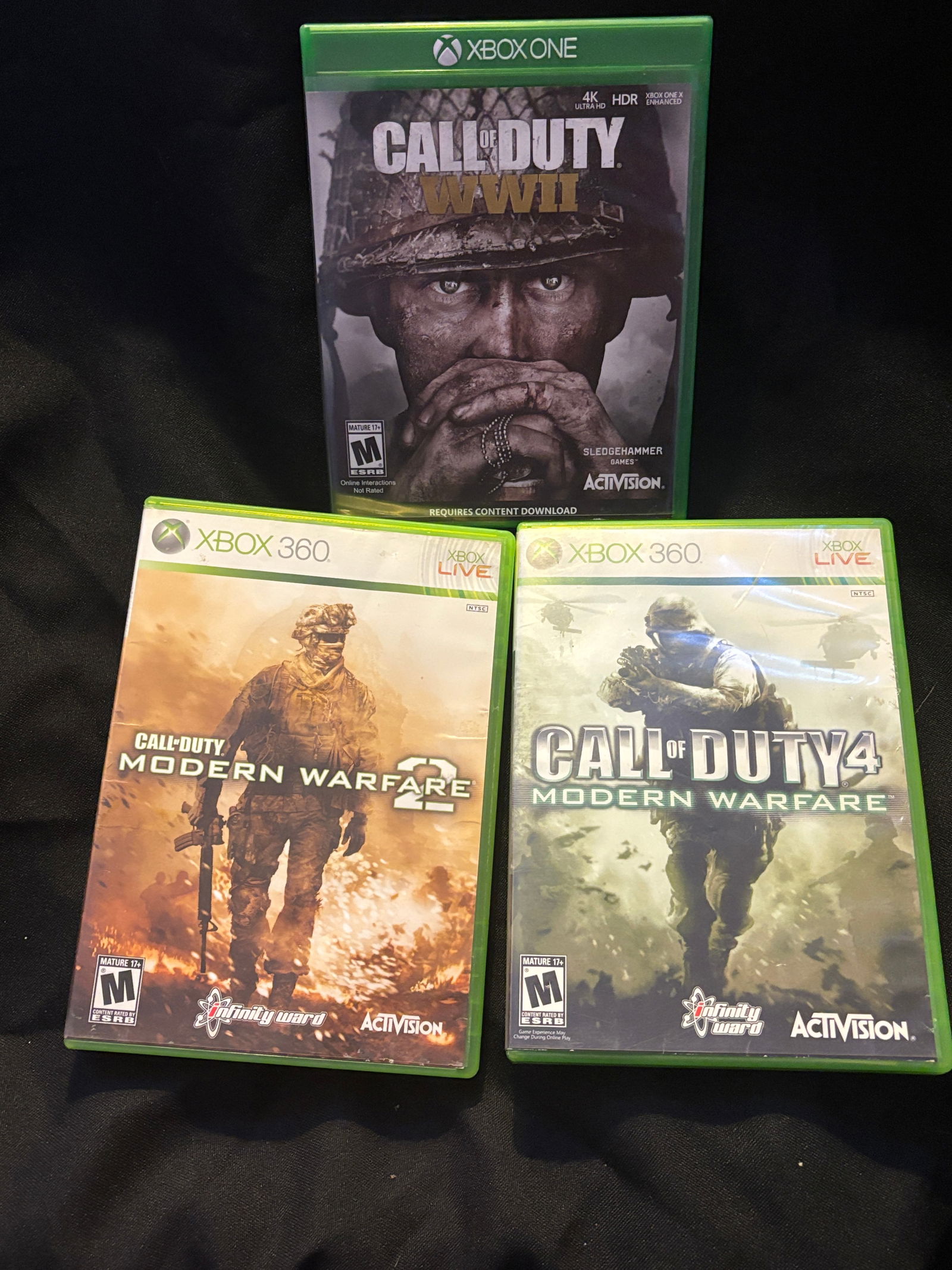 3 Call of Duty Xbox games (1 of 5)