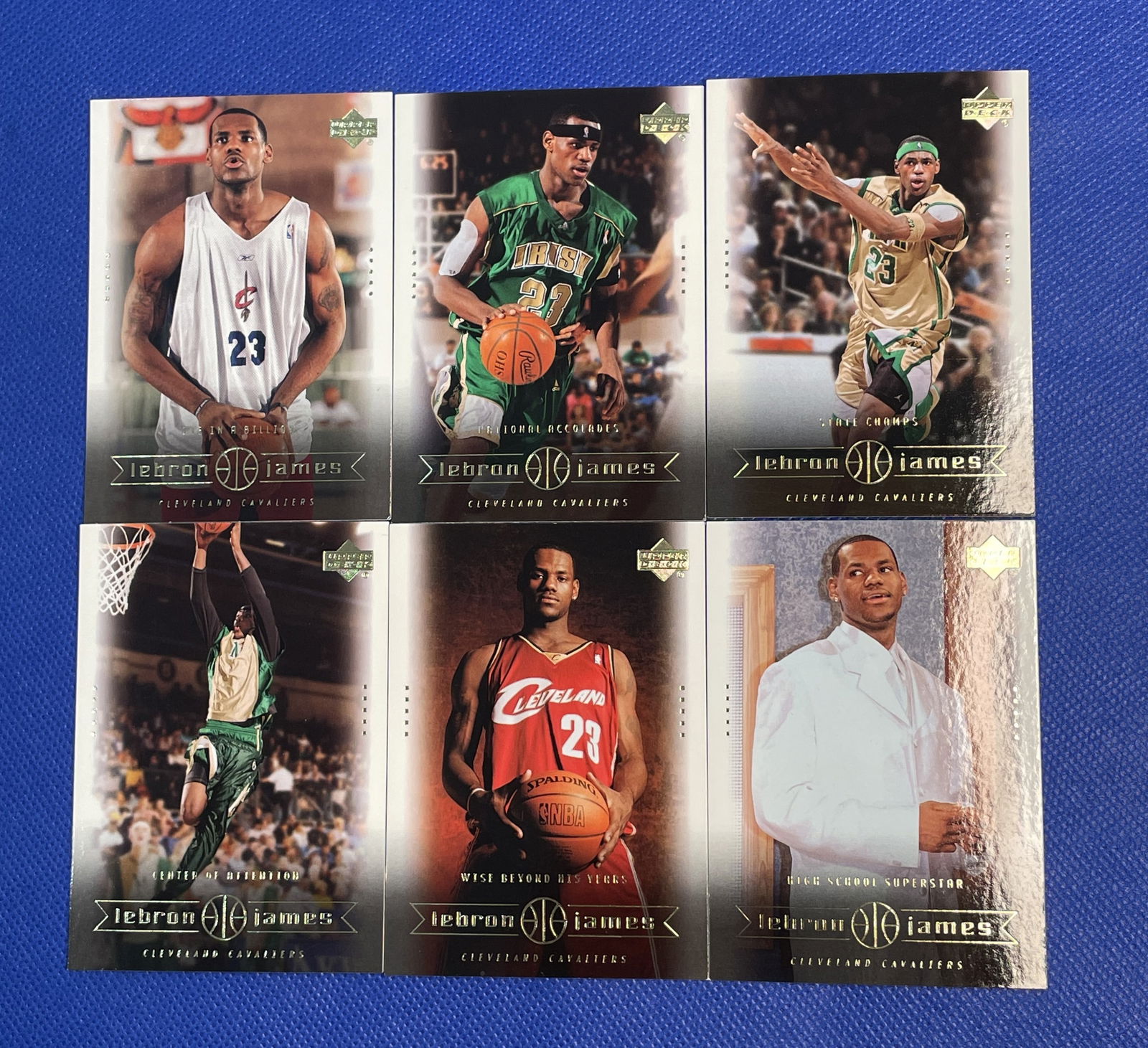 LeBron James rookie cards 2003 Upper Deck (1 of 2)