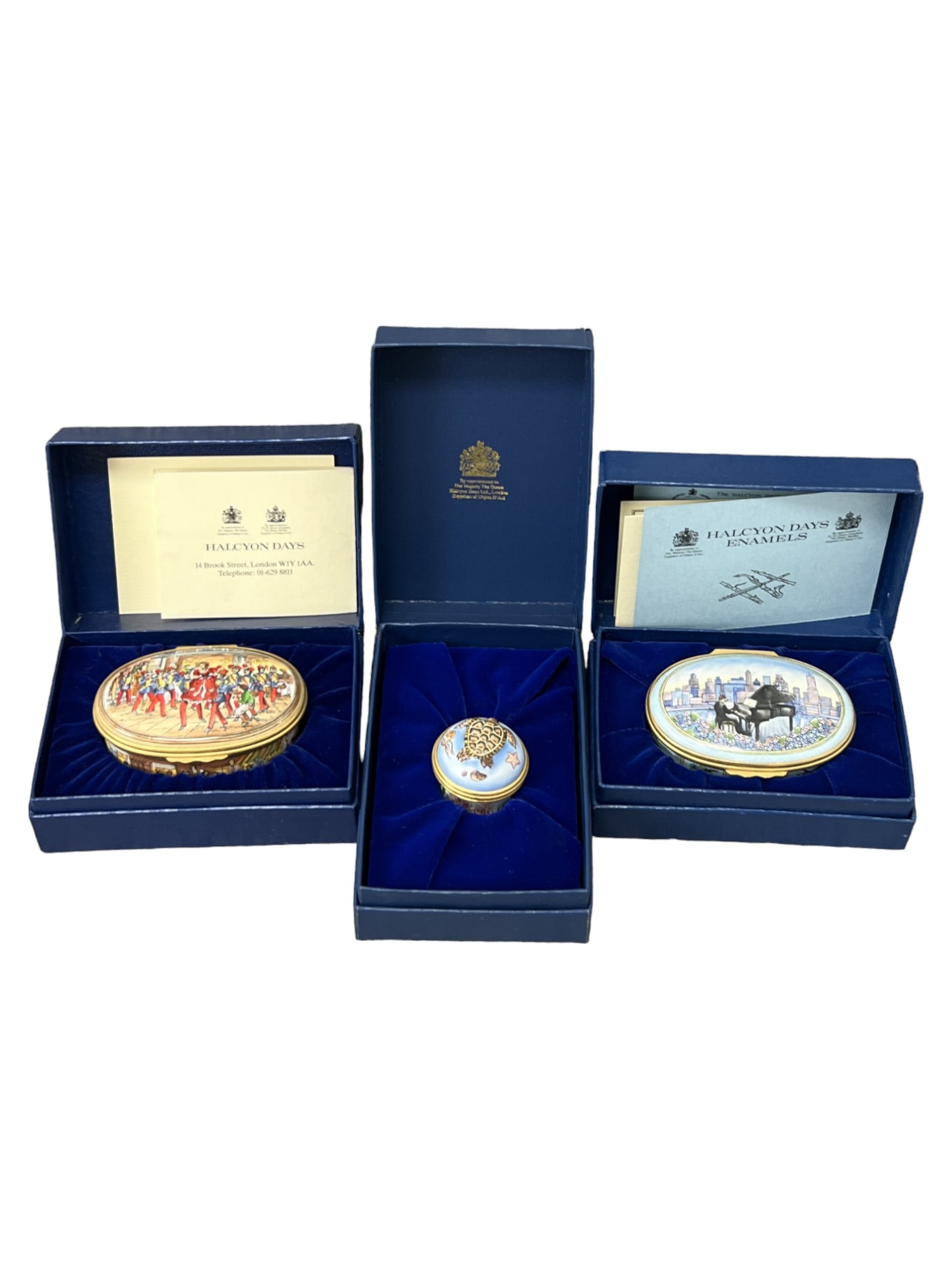 Halcyon Days Enamels Egg Trinket Boxes (1 of 18)