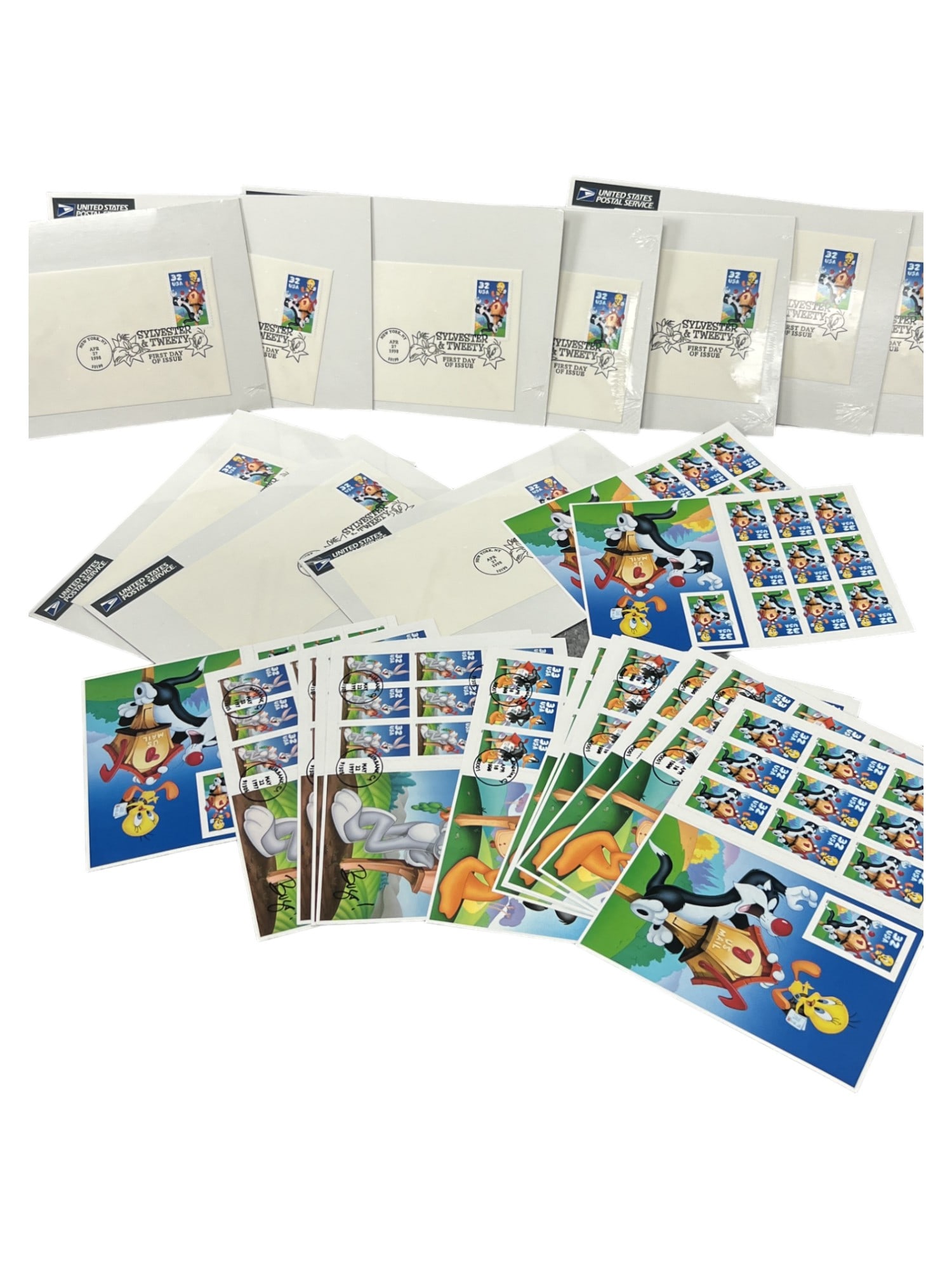 STAMP BOOKLETS LOONEY TUNES COLLECTION LOT 14 (1 of 10)