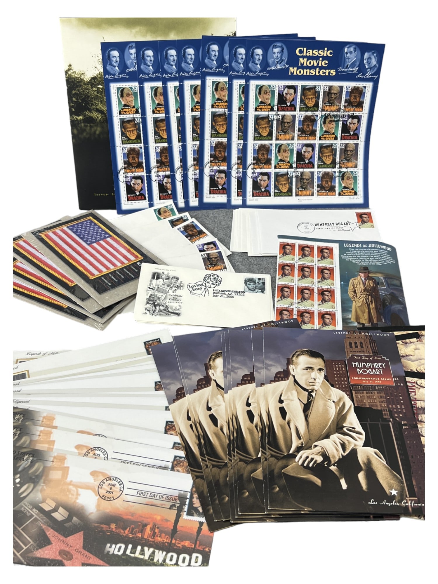 STAMP BOOKLETS   COLLECTION LOT STAMP SHEETS (1 of 11)