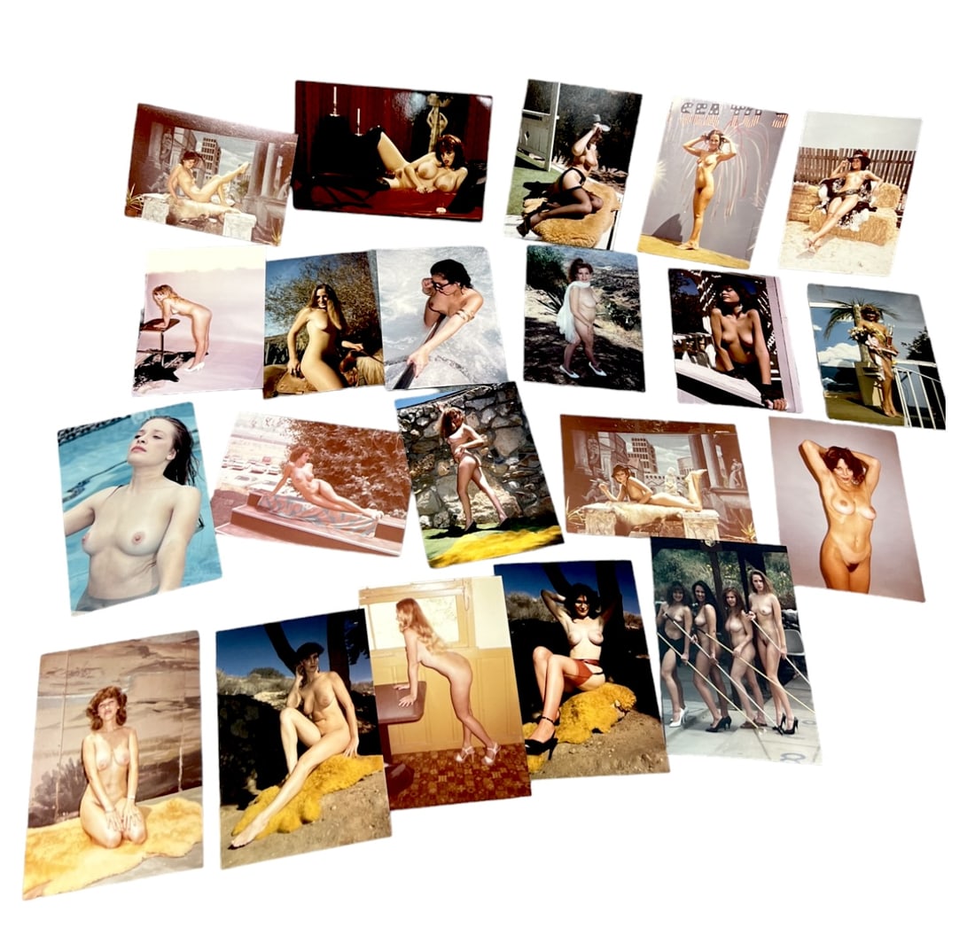 Vintage Pin Up Nude Female Model Photo Erotic Risque Photograph Collection Lot 20: Vintage Pin Up Nude Female Model Photo Erotic Risque Photograph Collection Lot 20