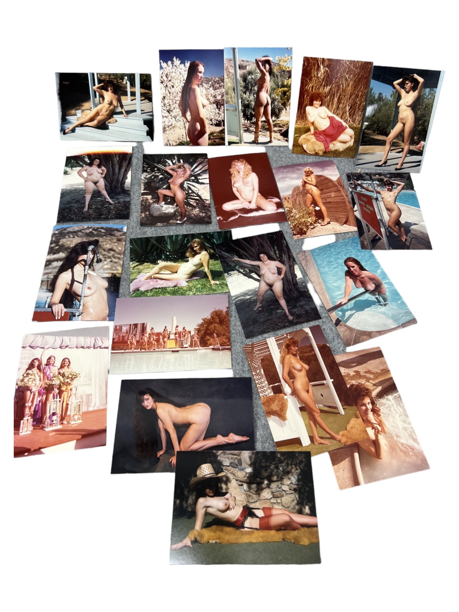 Vintage Pin Up Nude Female Model Photo Erotic Risque Photograph Collection Lot 20: Vintage Pin Up Nude Female Model Photo Erotic Risque Photograph Collection Lot 20