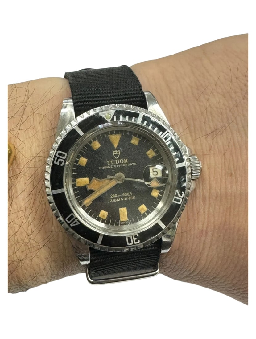 TUDOR Snowflake Submariner Prince Oyster Date 1982 Vintage Watch Ref 9411/0 (1 of 9)