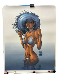 Fathom in the Water Comic Art Print - Michael Turner Joe Weems and JD Smith: Fathom in the Water Comic Art Print - Michael Turner Joe Weems and JD Smith