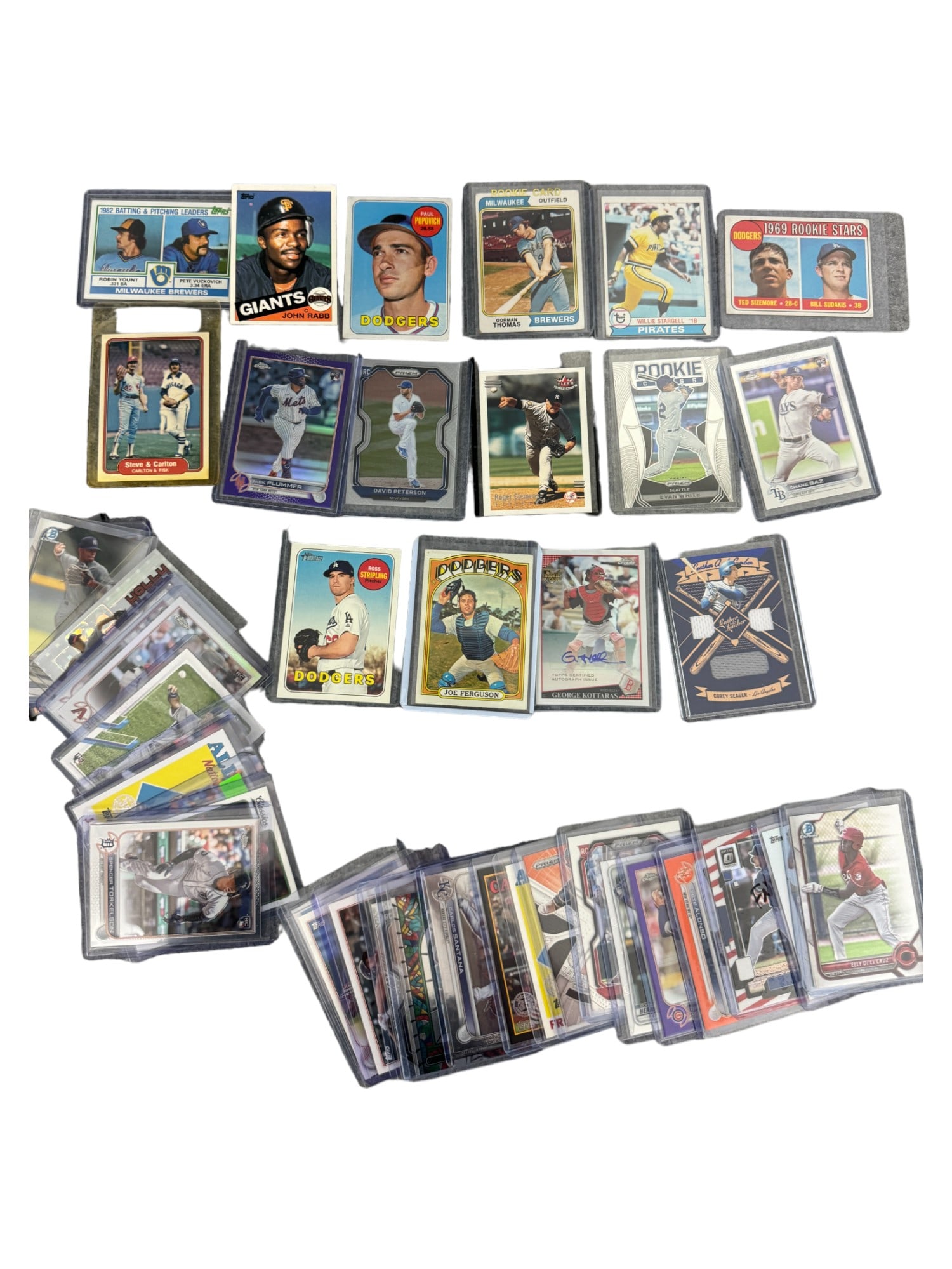 MLB Baseball Trading Card Collection Lot (1 of 6)