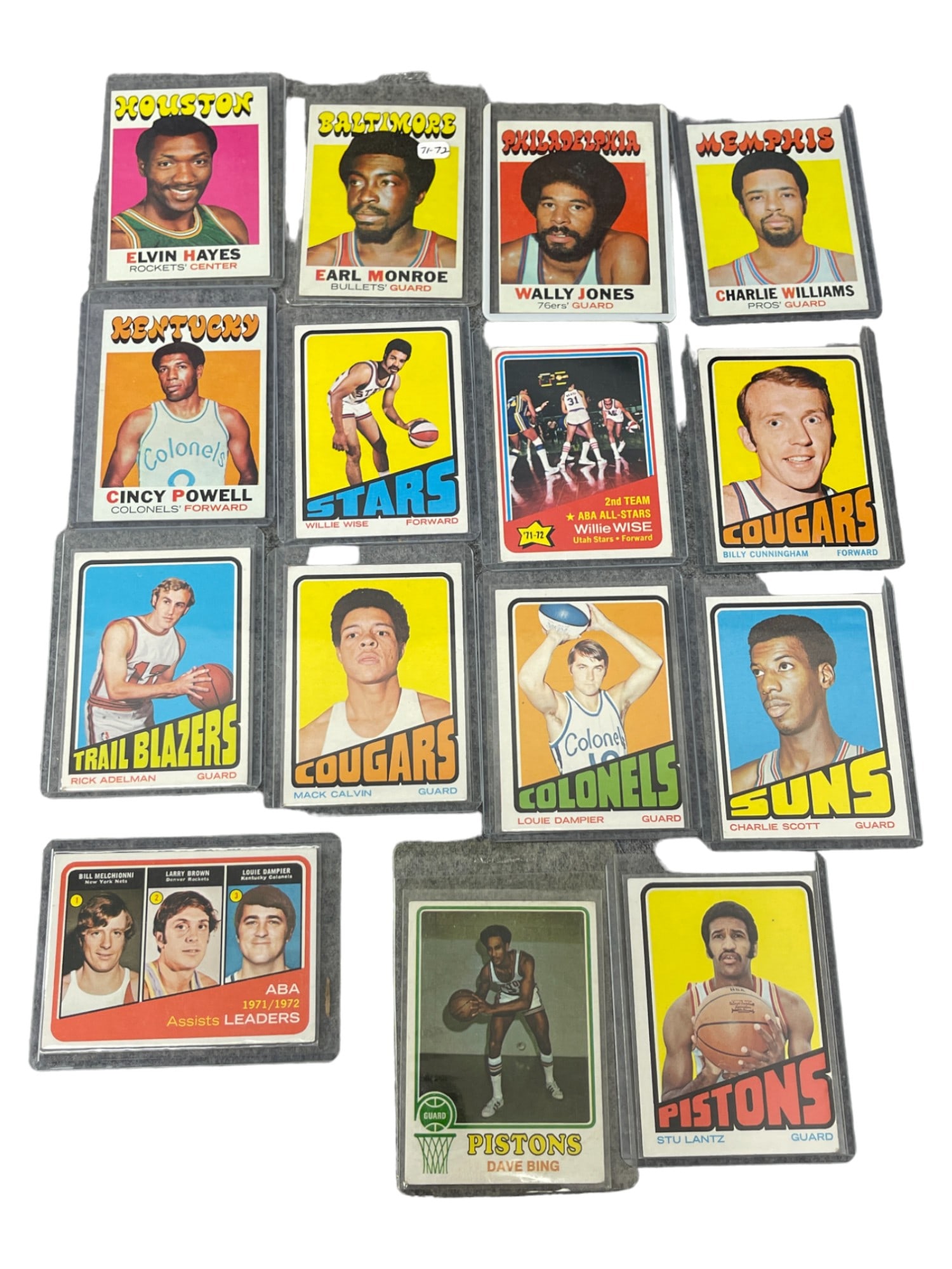 Vintage Basketball Trading Card Collection Lot (1 of 10)
