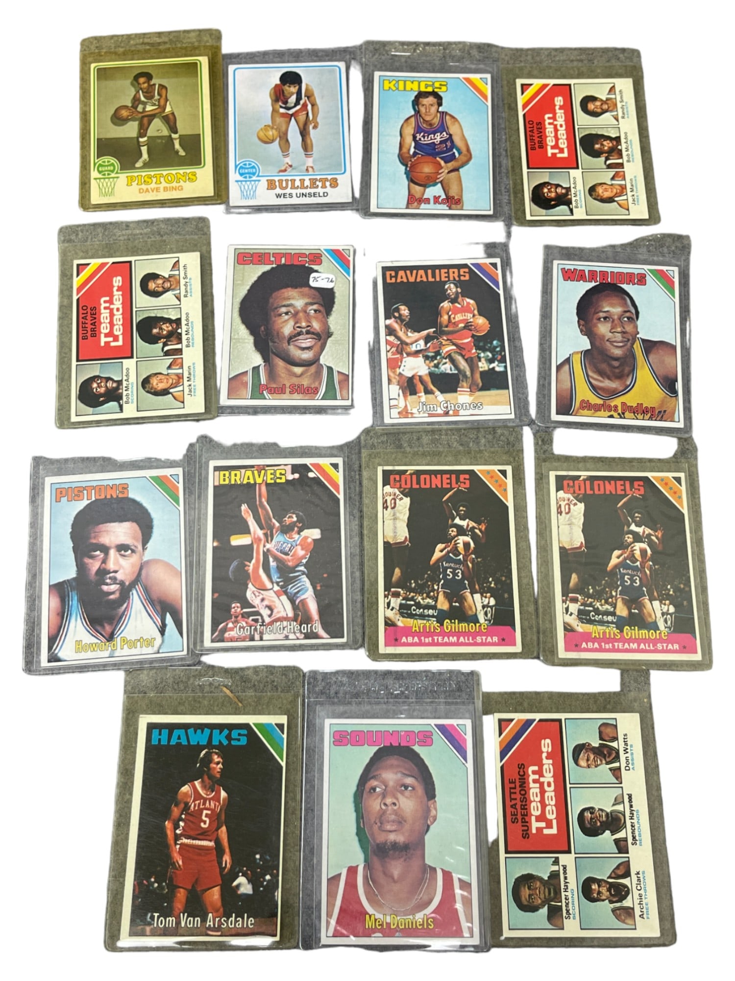 Vintage Basketball Trading Card Collection Lot (1 of 10)