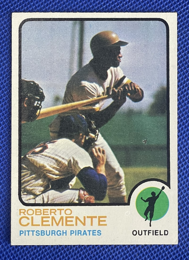 Roberto Clemente, 1973 TOPPS (1 of 2)