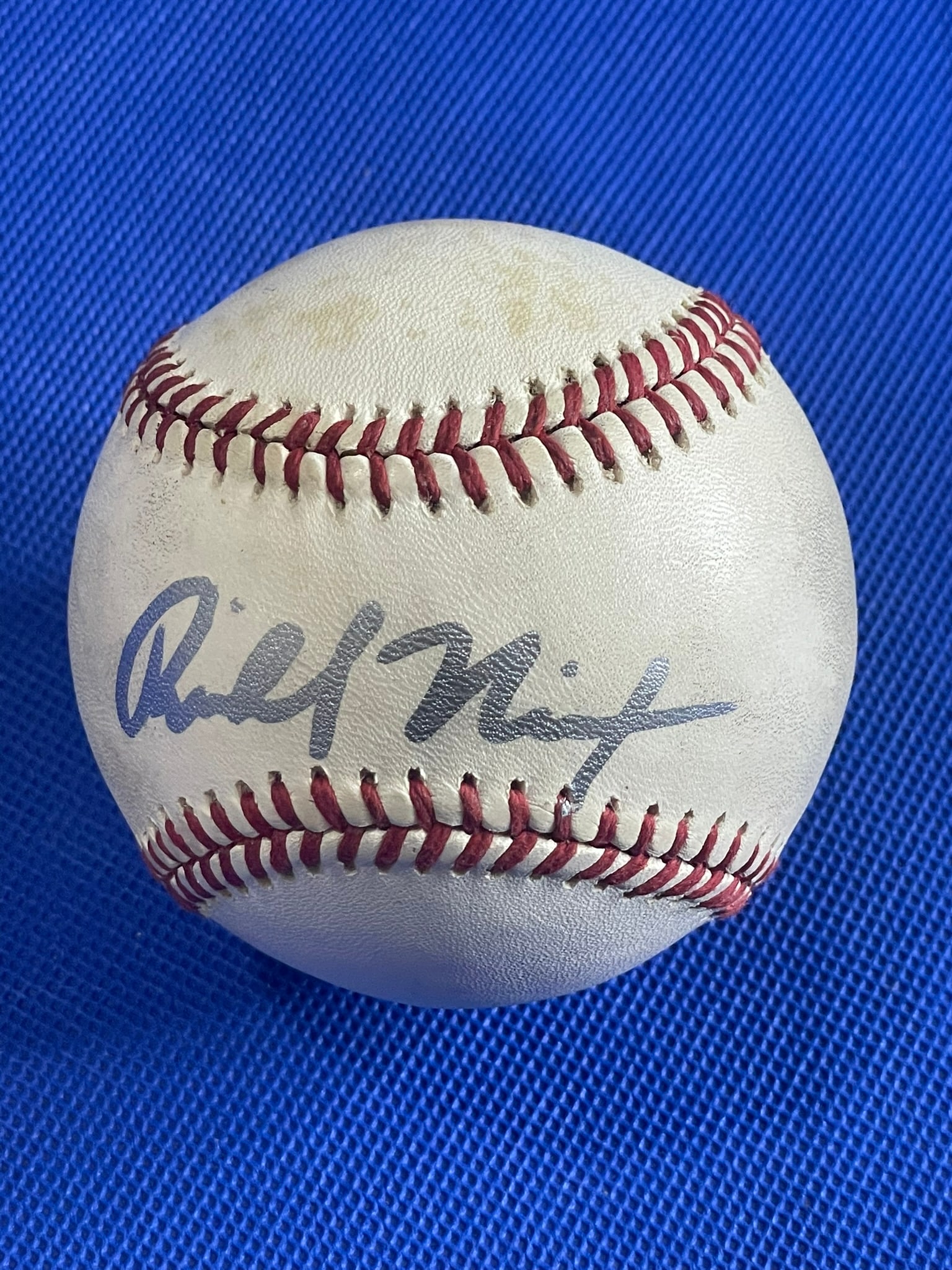 President Richard Nixon, autographed baseball (1 of 2)