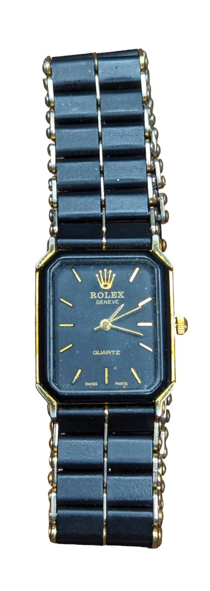 Wrist watch: As is. Not authenticated. We do not guarantee. Not tested