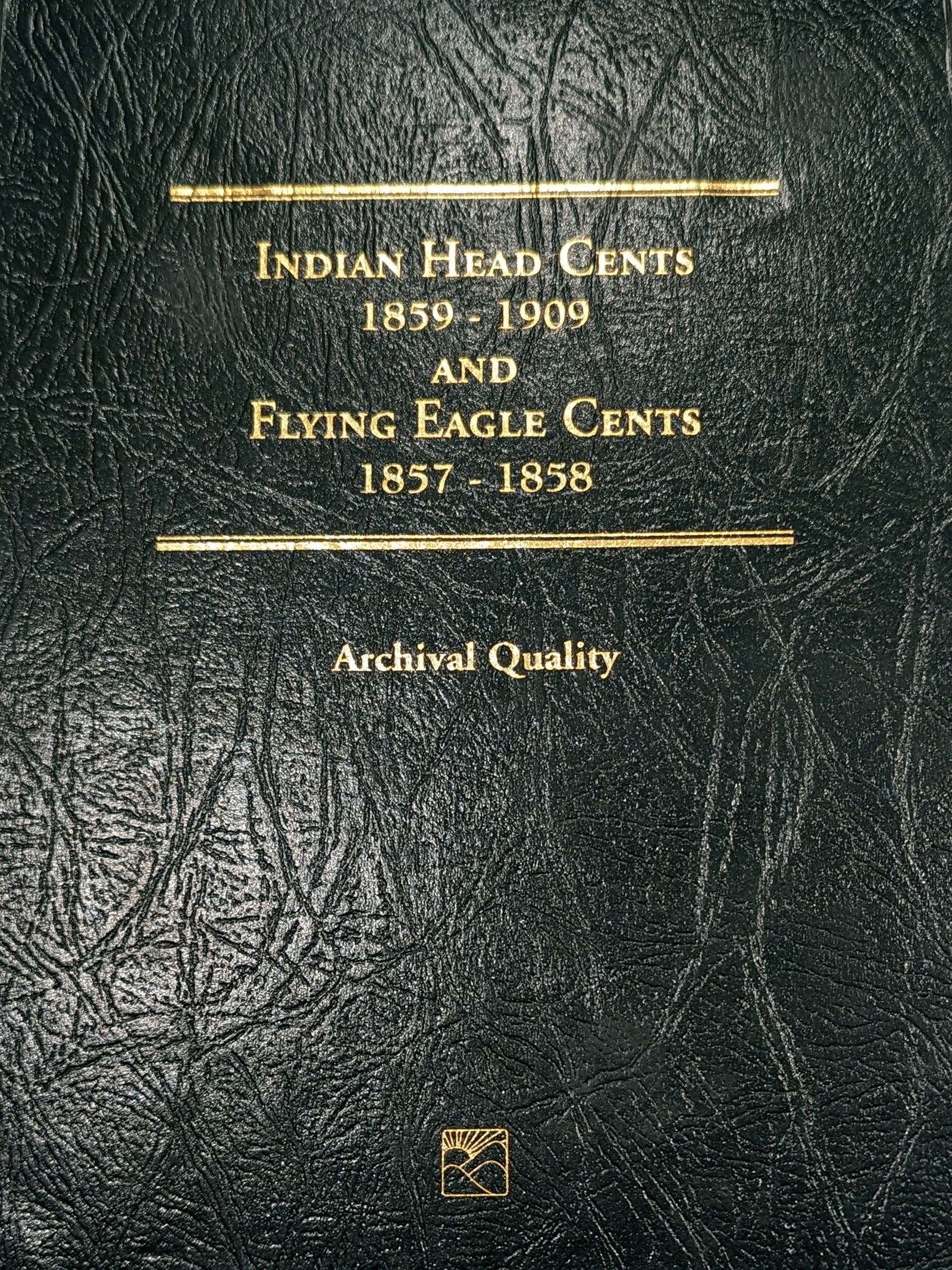 Album of Flying Eagle & Indian Head Cent coins (1 of 5)