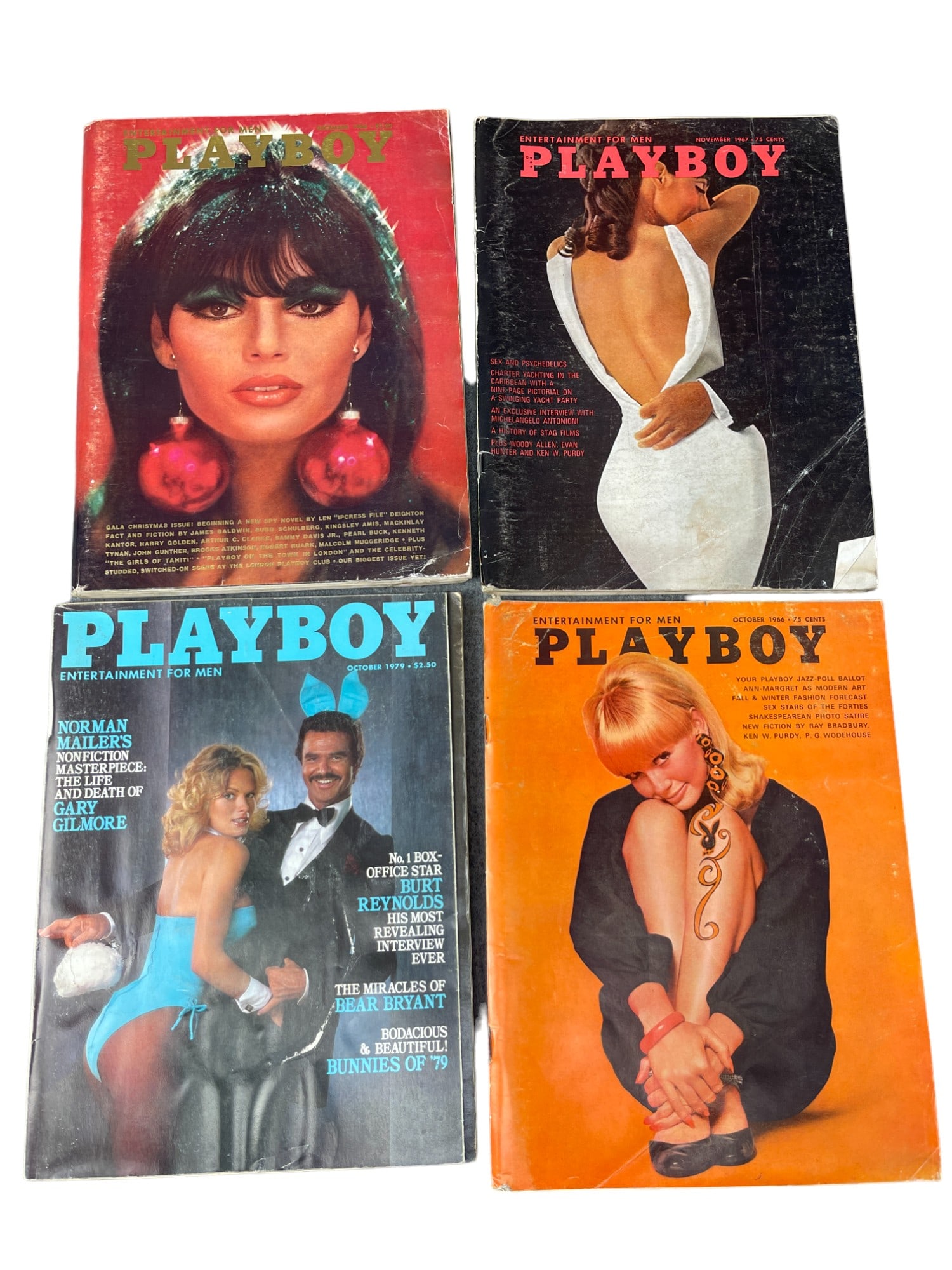 Vintage Playboy Magazine Collection Lot (1 of 5)