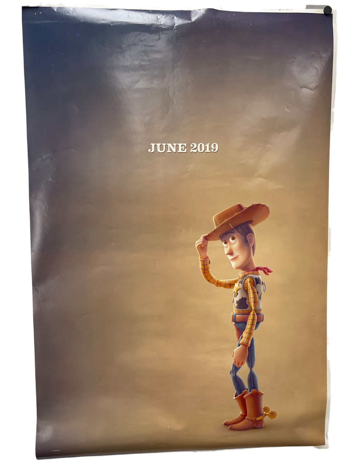 Toy Story 4 Disney Pixar Printers Proof Concept Pre Production Poster Rare (1 of 8)