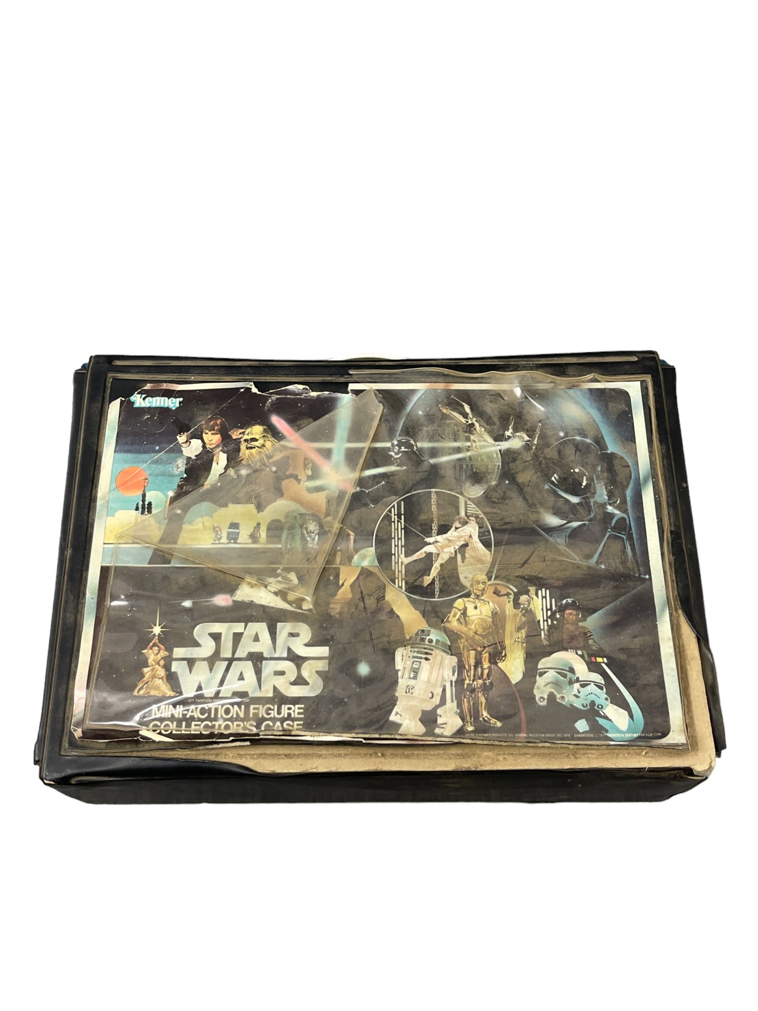 Vintage Star Wars Mini-Action Figure Collector's Case W/ Weapons (1 of 6)