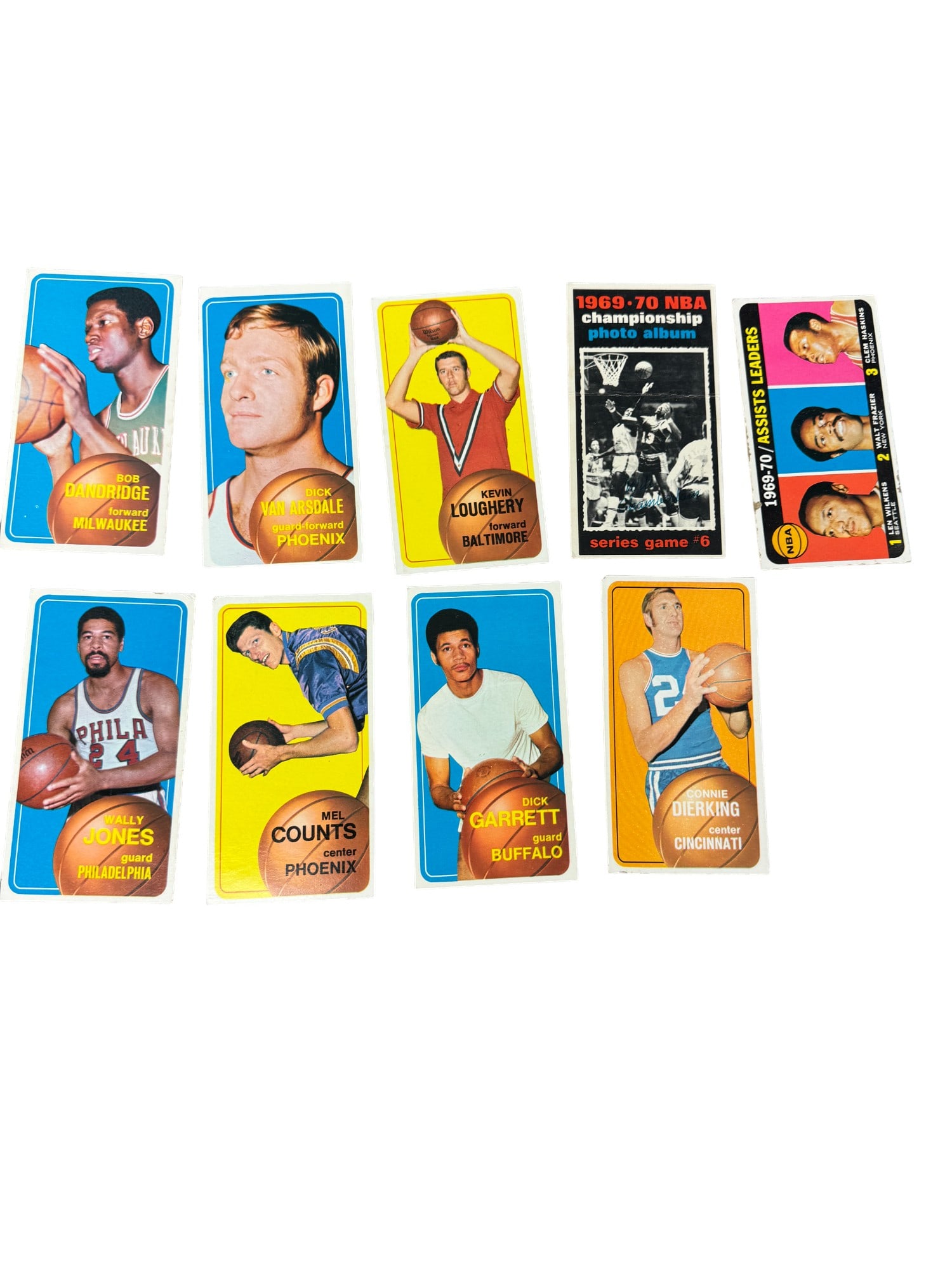 Vintage 1970s Basketball Trading Card Collection Lot (1 of 4)