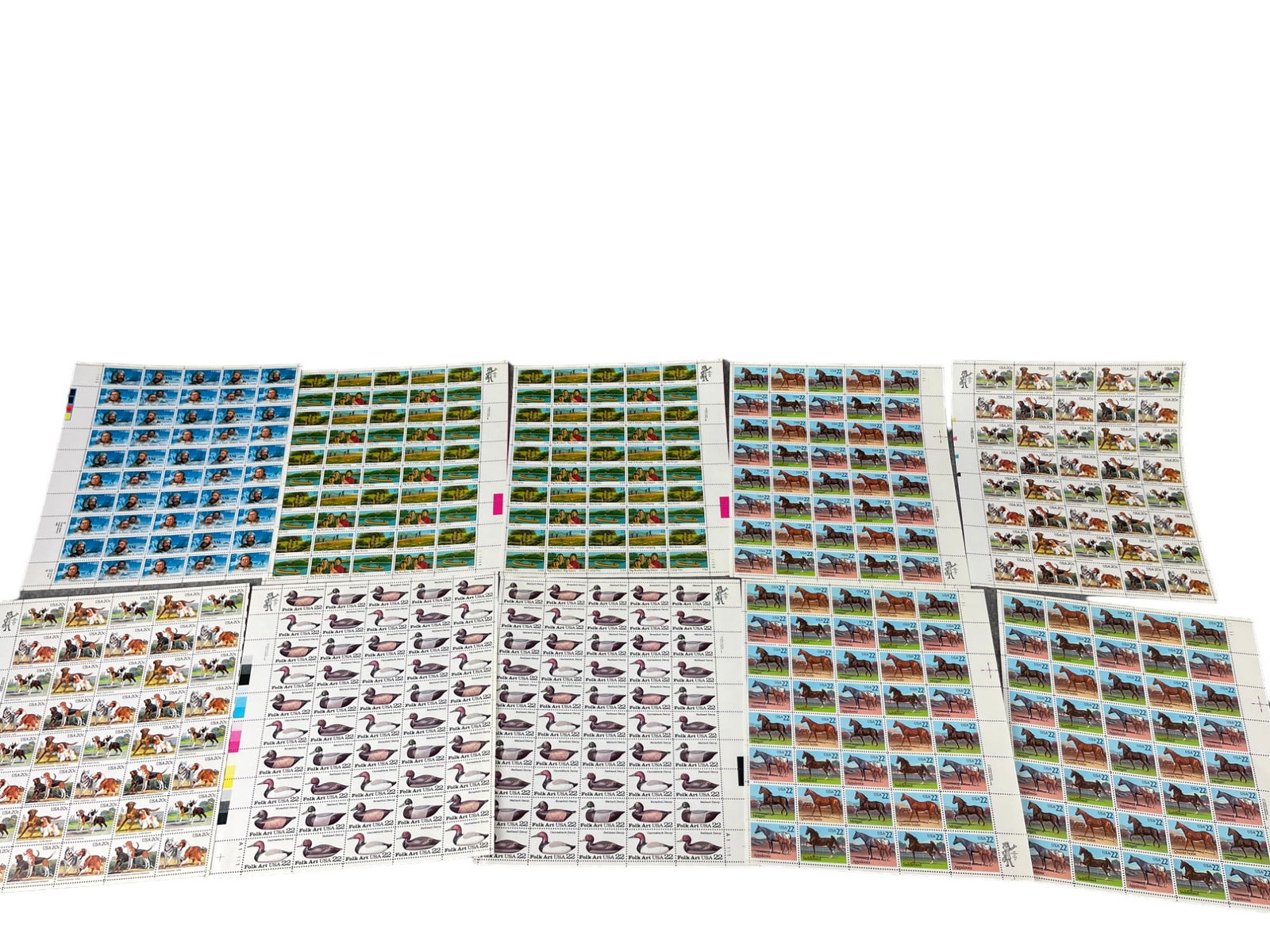 US Postage Stamp Sheet Collection Lot (1 of 4)
